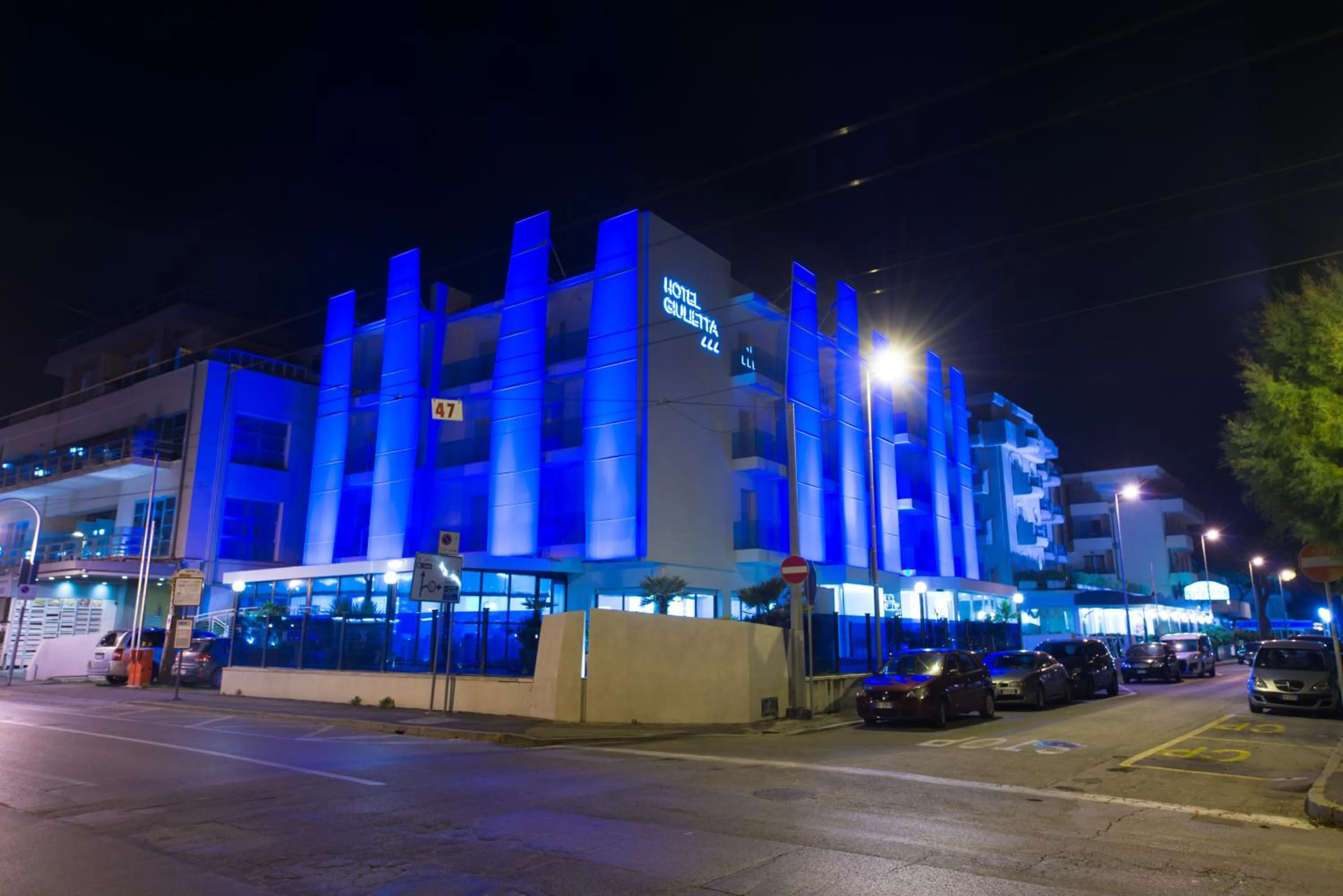 Facade/entrance in Hotel Giulietta