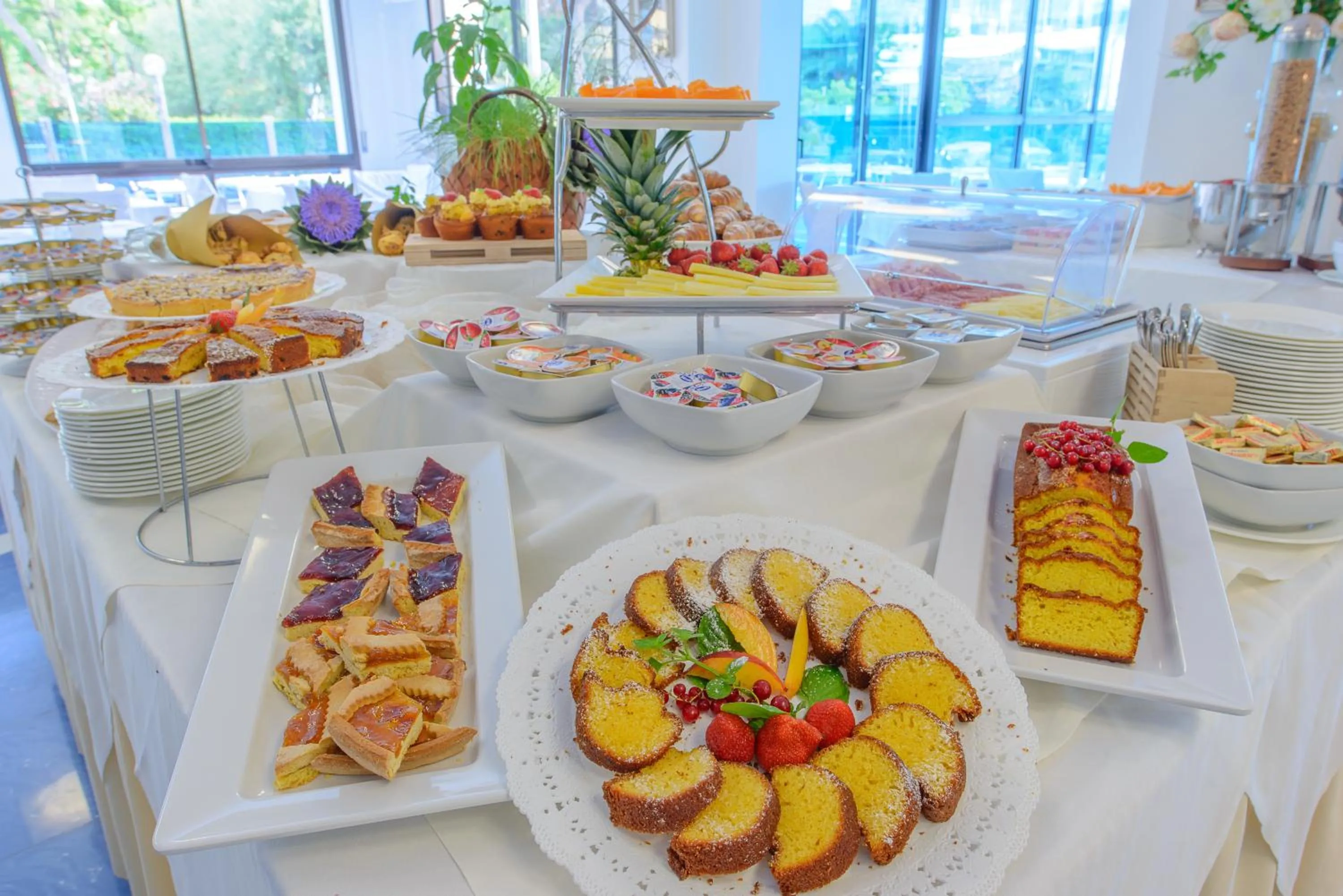 Continental breakfast in Hotel Giulietta