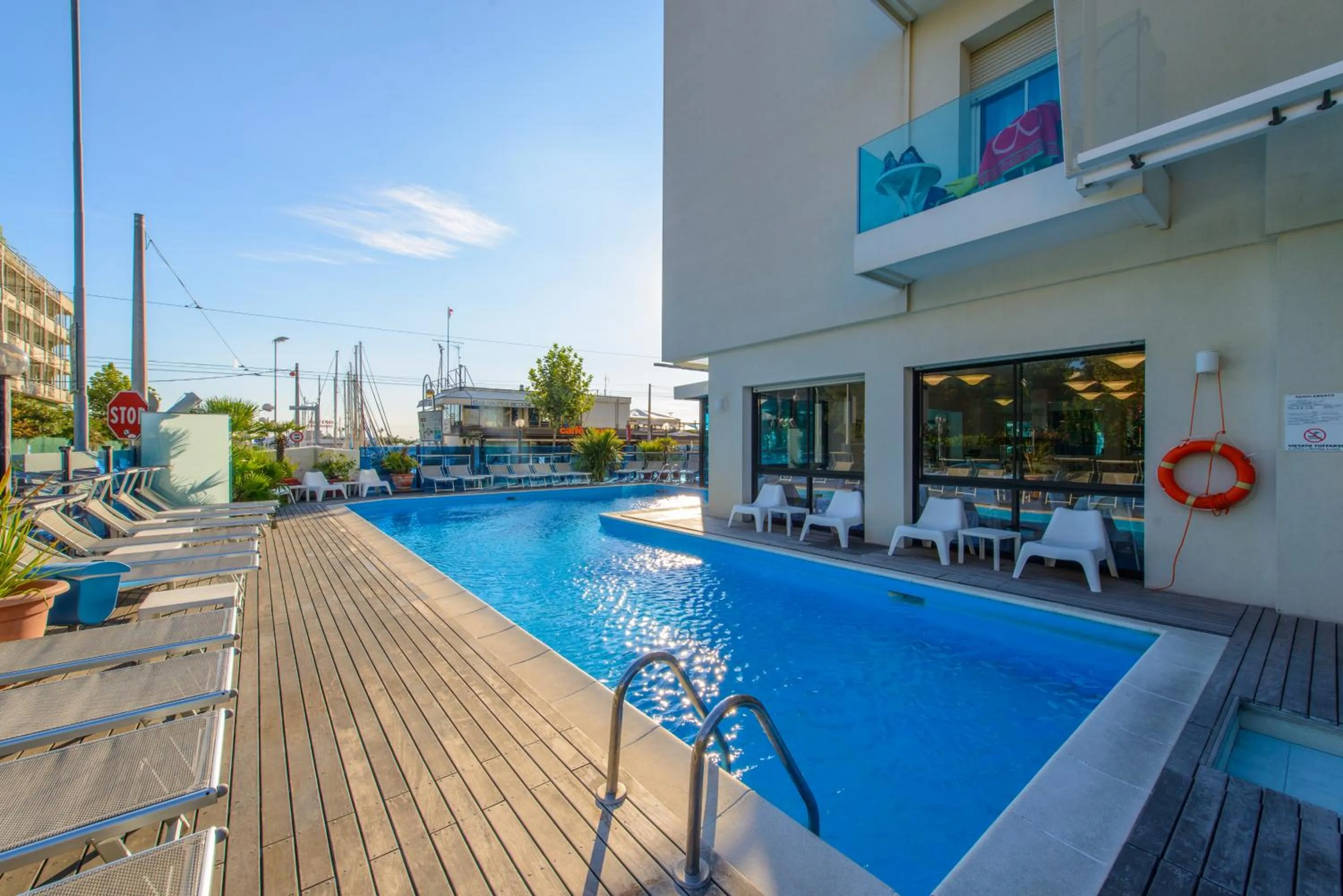 Swimming pool in Hotel Giulietta