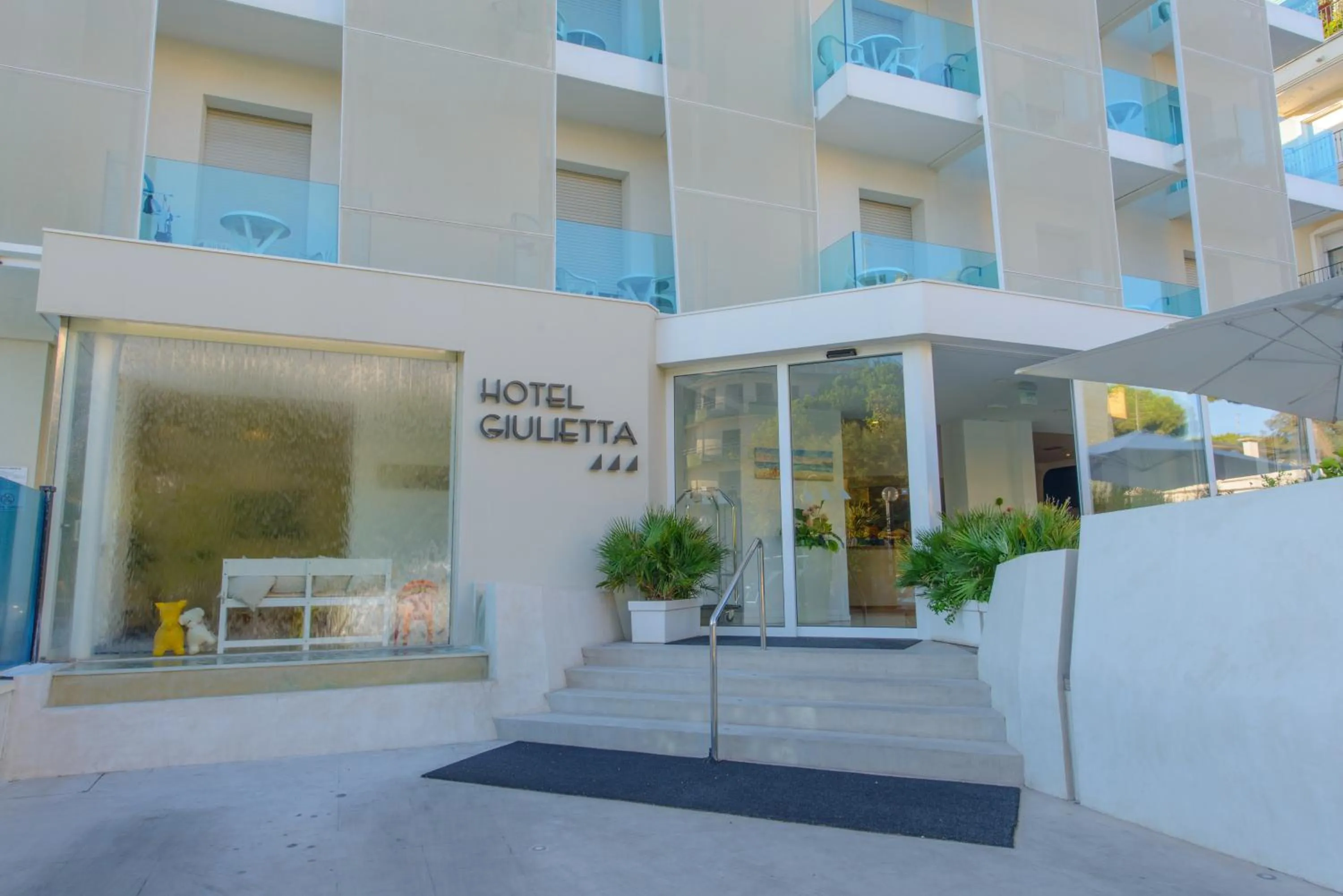 Facade/entrance in Hotel Giulietta