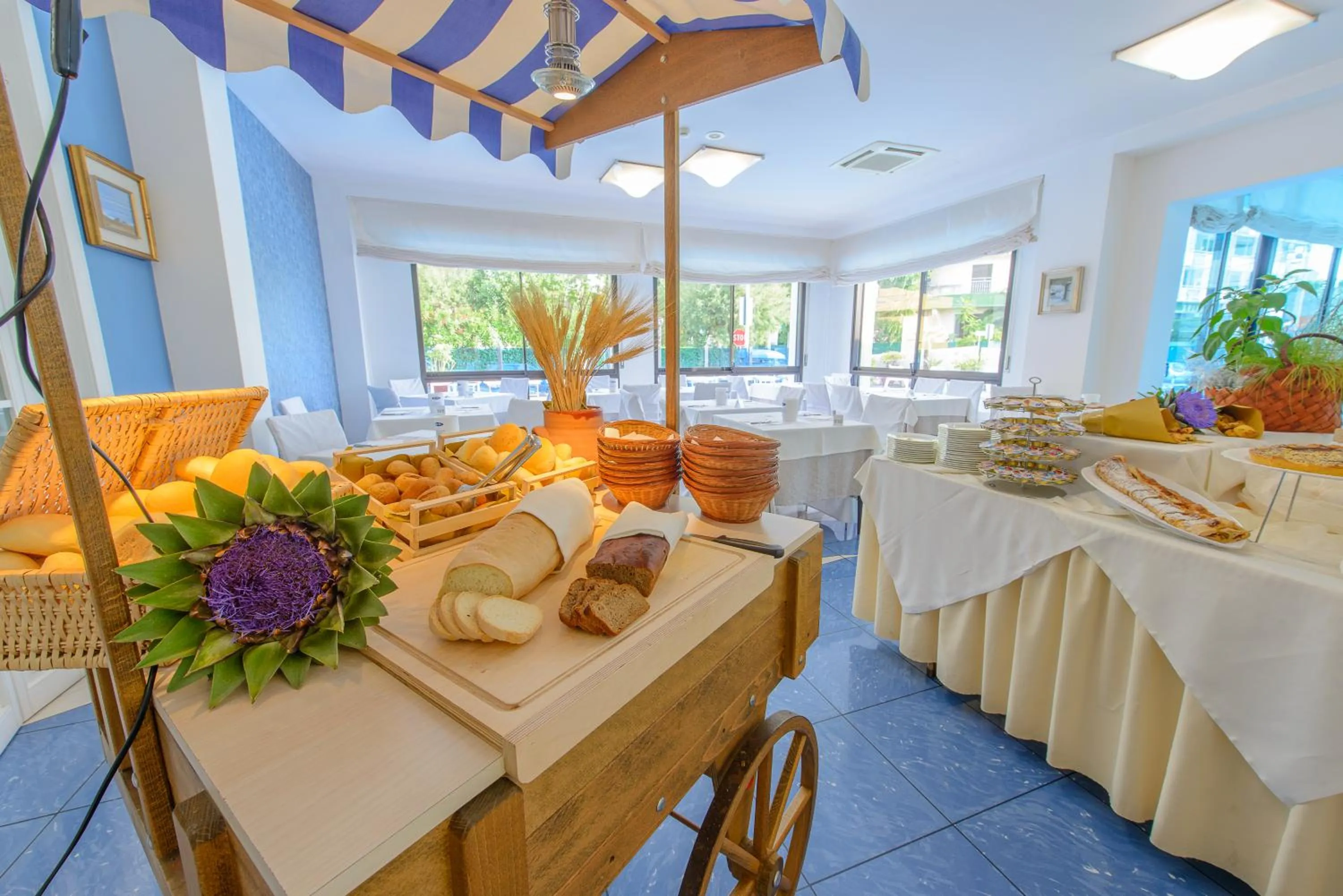 Continental breakfast in Hotel Giulietta