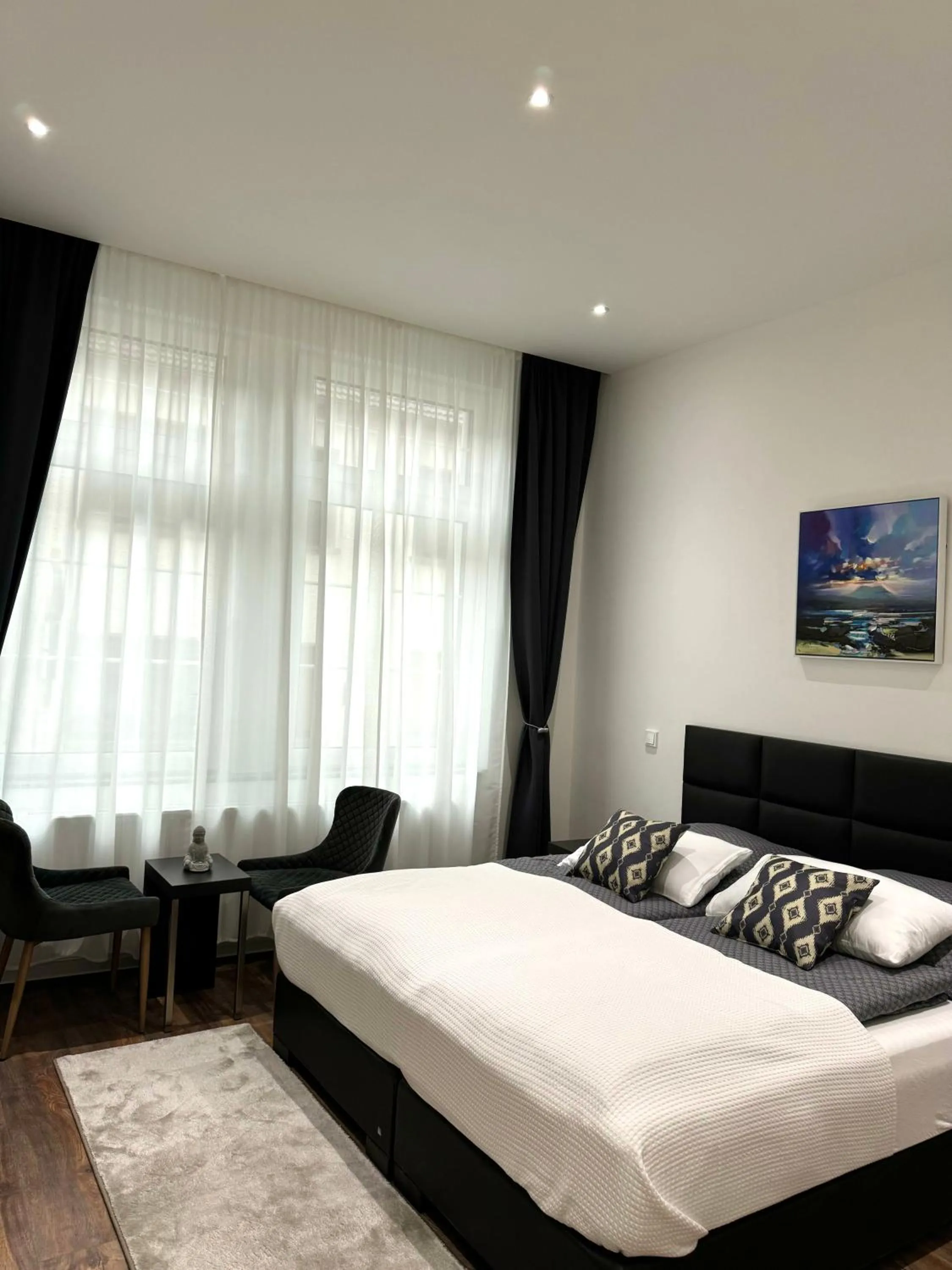 Bed in Hotel zum Rittersprung