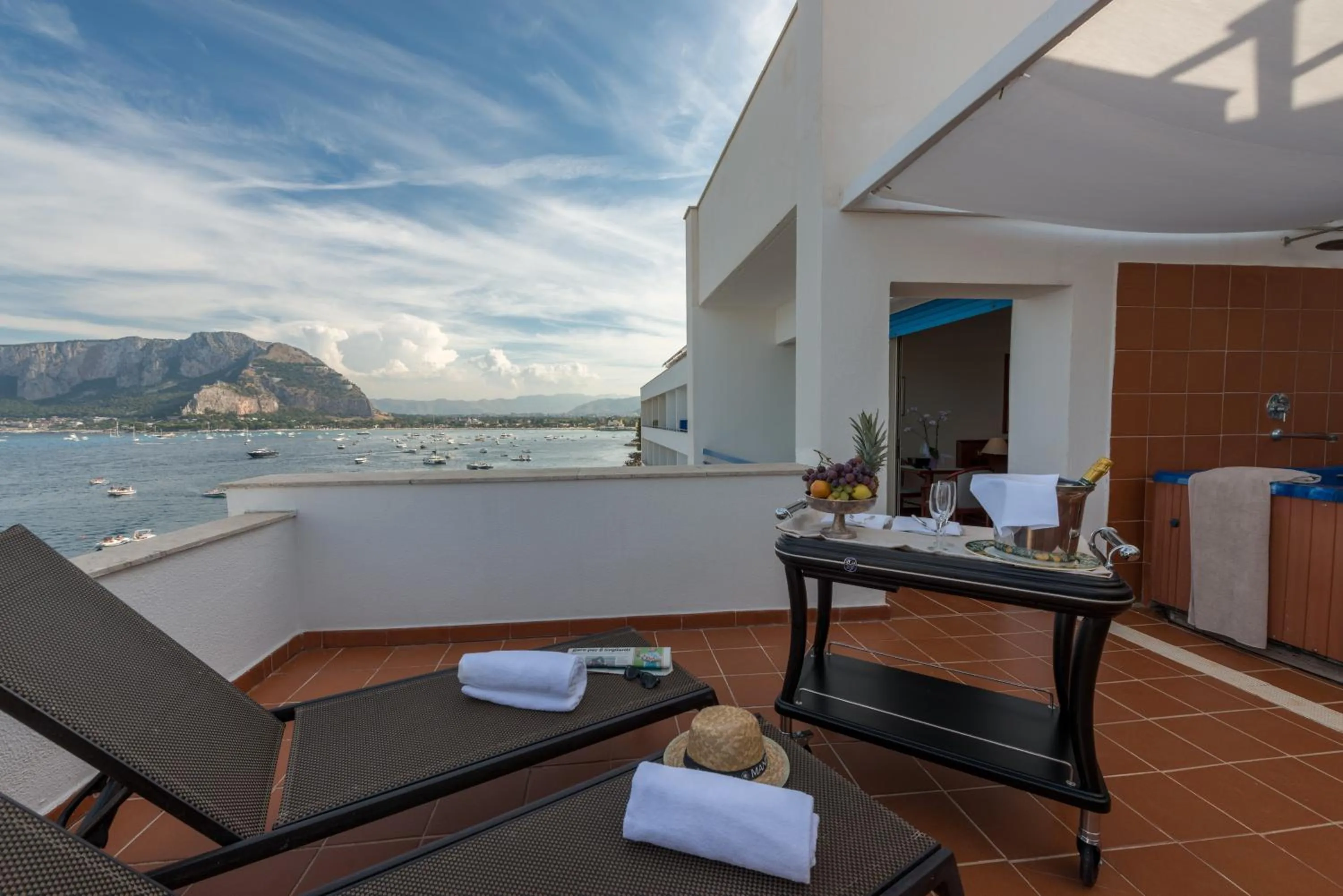 Sea view in Splendid Hotel La Torre