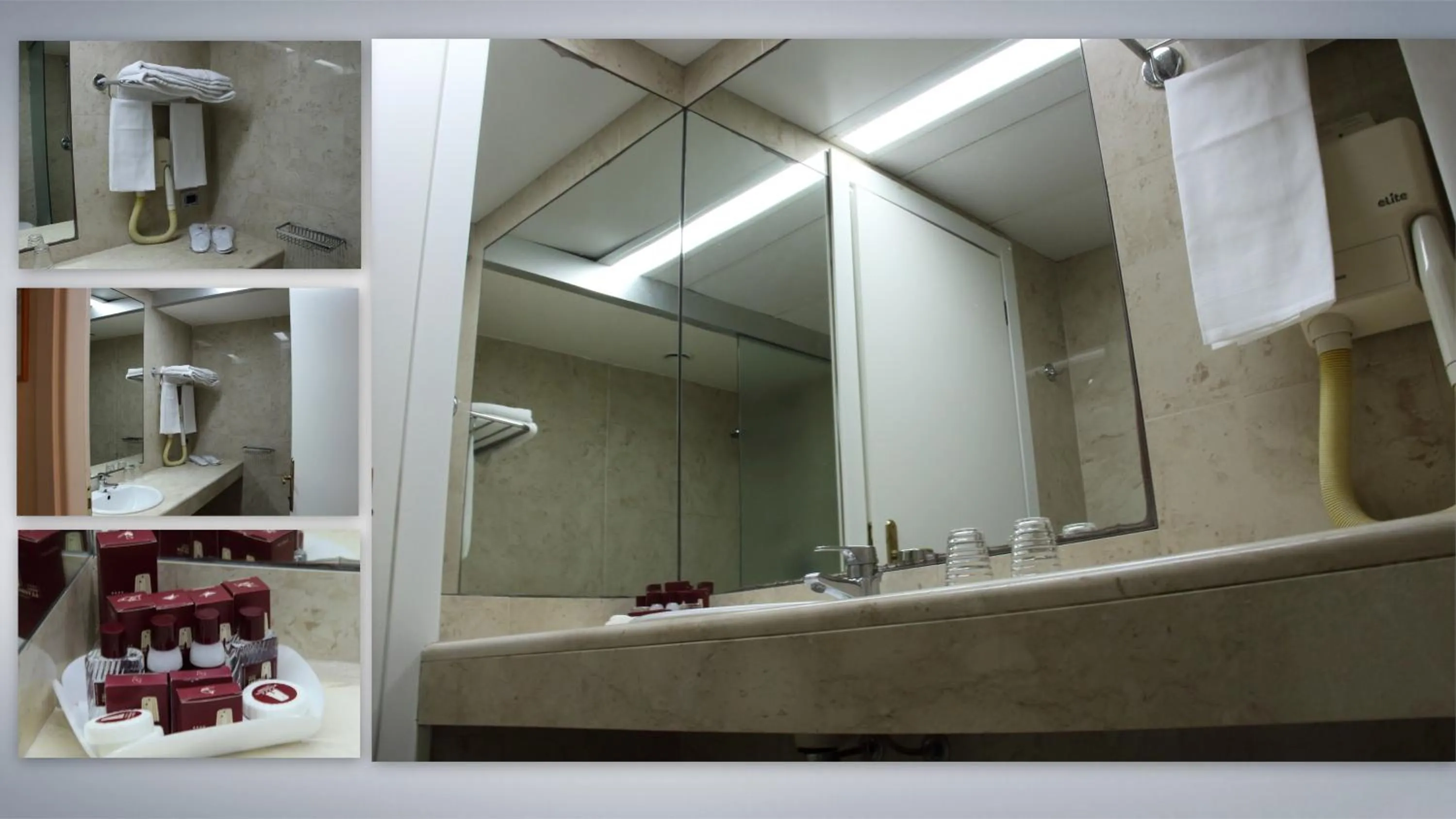 Bathroom in Splendid Hotel La Torre