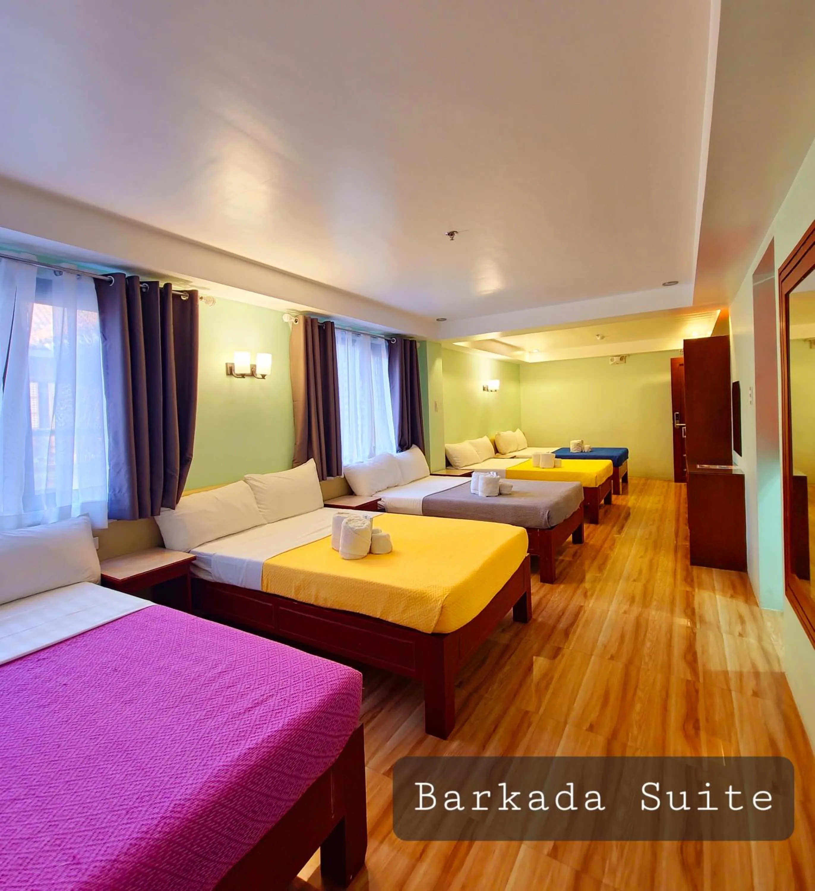 Bed in Hotel Mercante