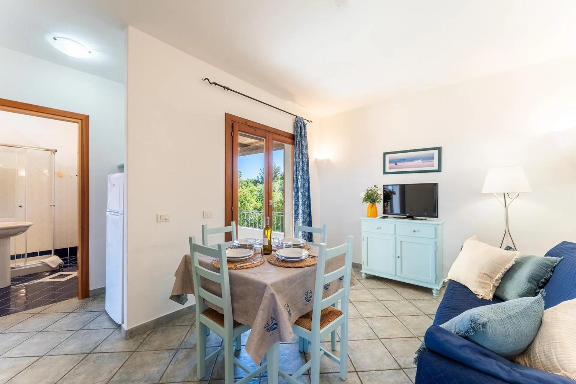 Living room in Palau Green Village