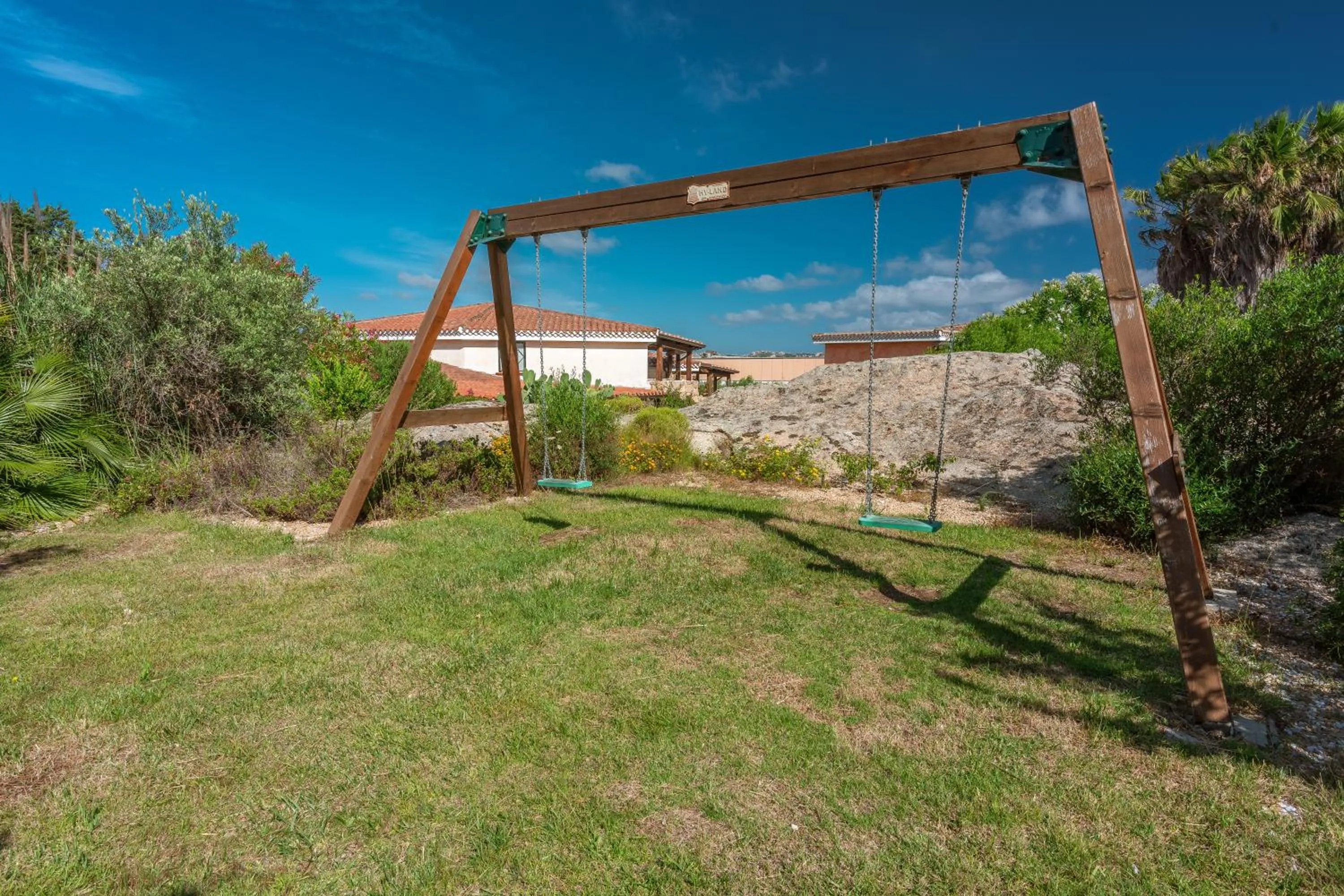 Children play ground in Palau Green Village