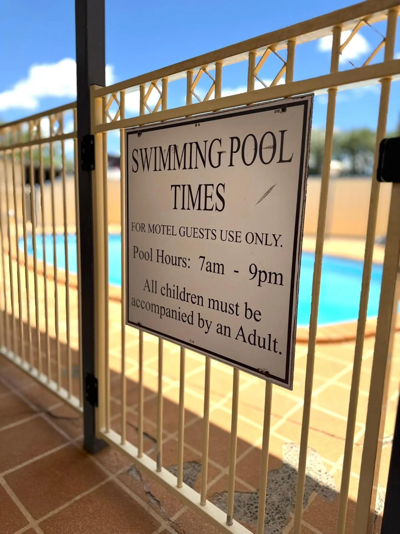 Swimming pool in Pete's Place Roma