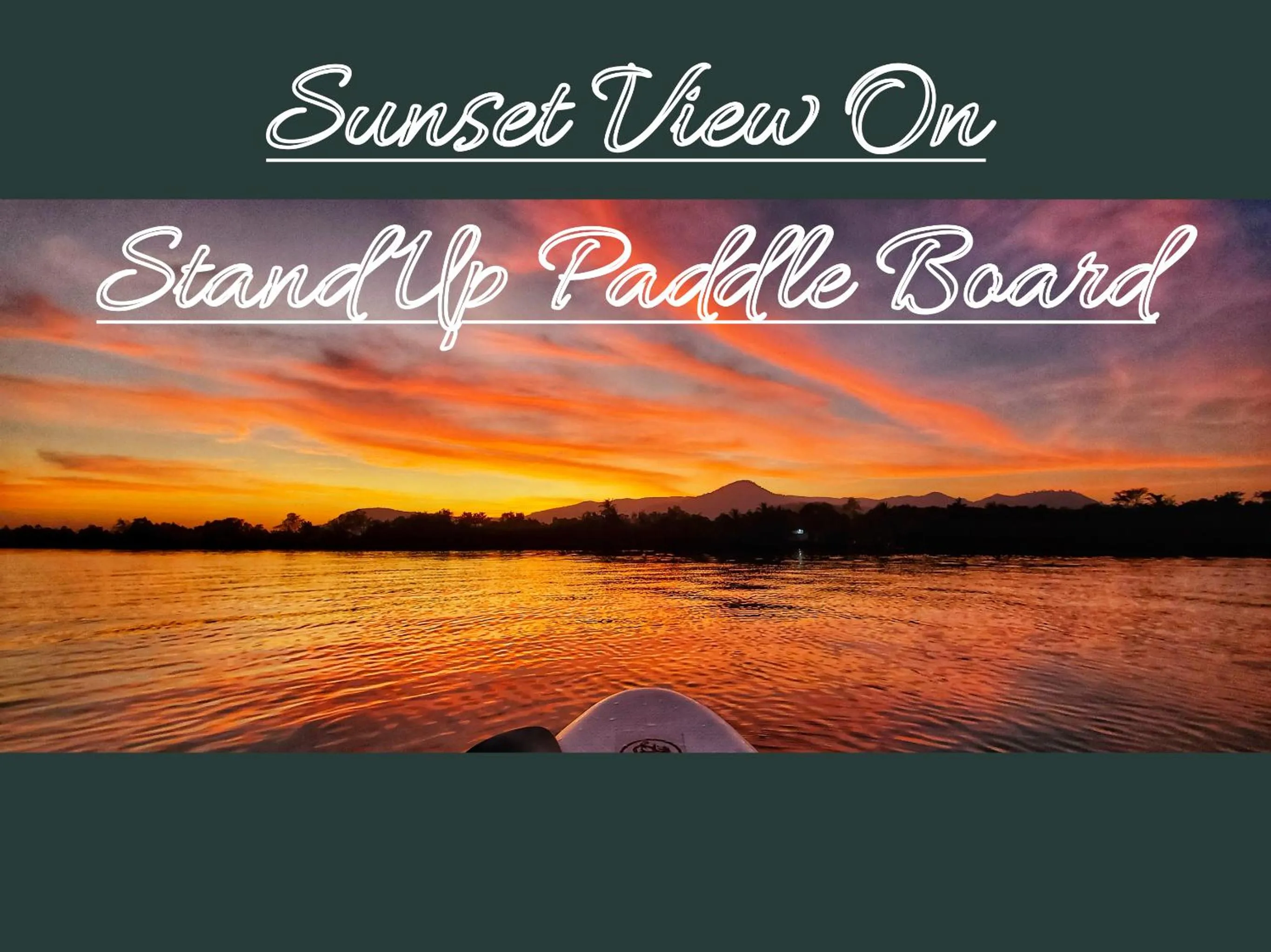 River view in Kampot Riverfront Boutique