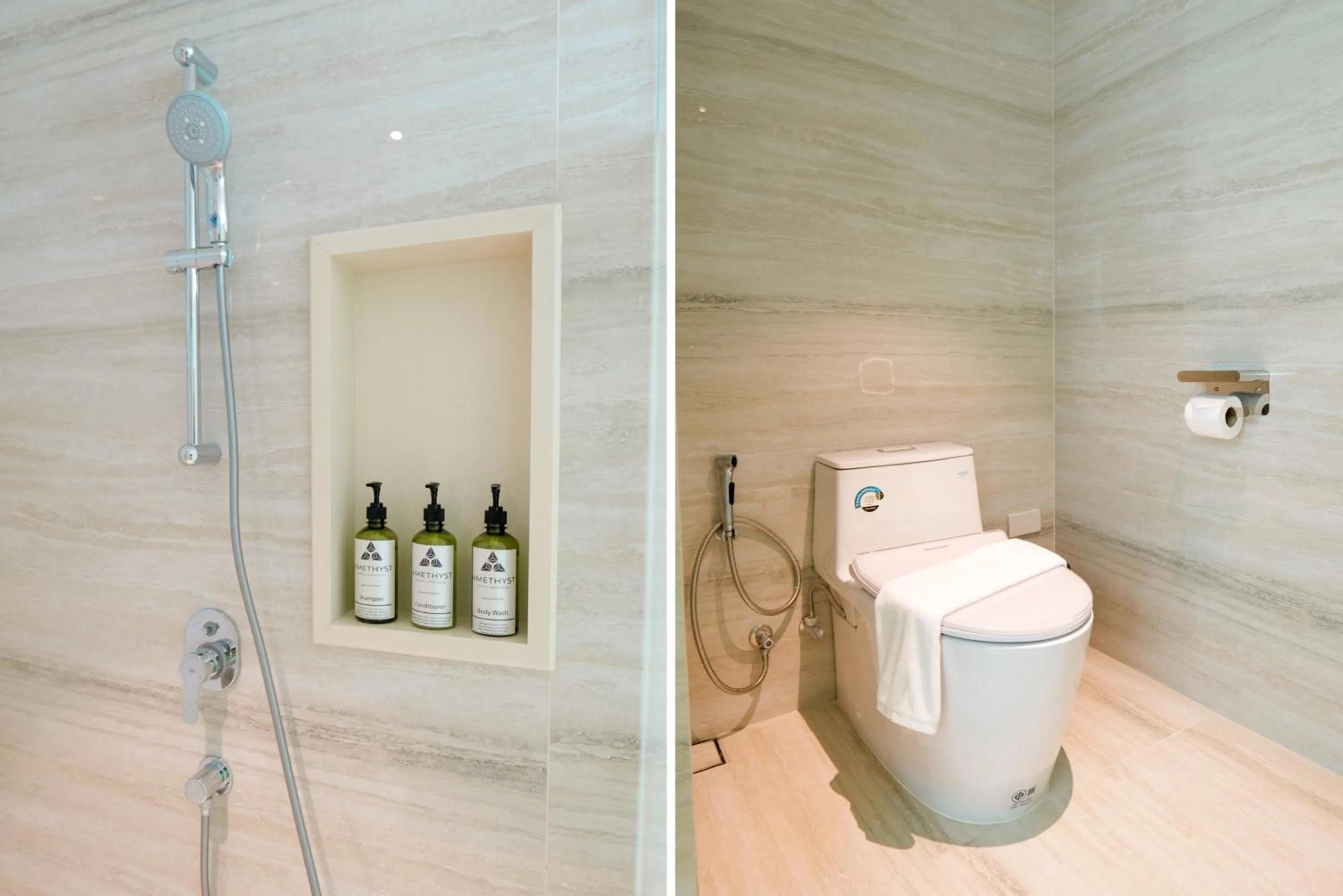 Bathroom in Amethyst Hotel Pattaya