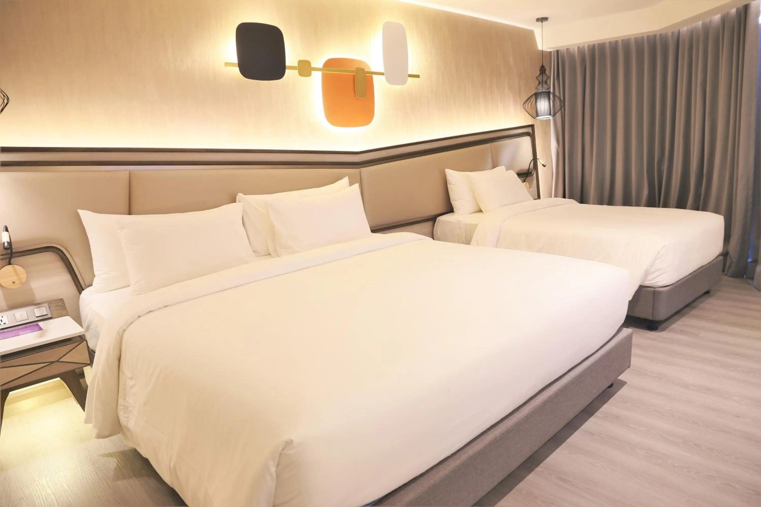 Bed in Amethyst Hotel Pattaya