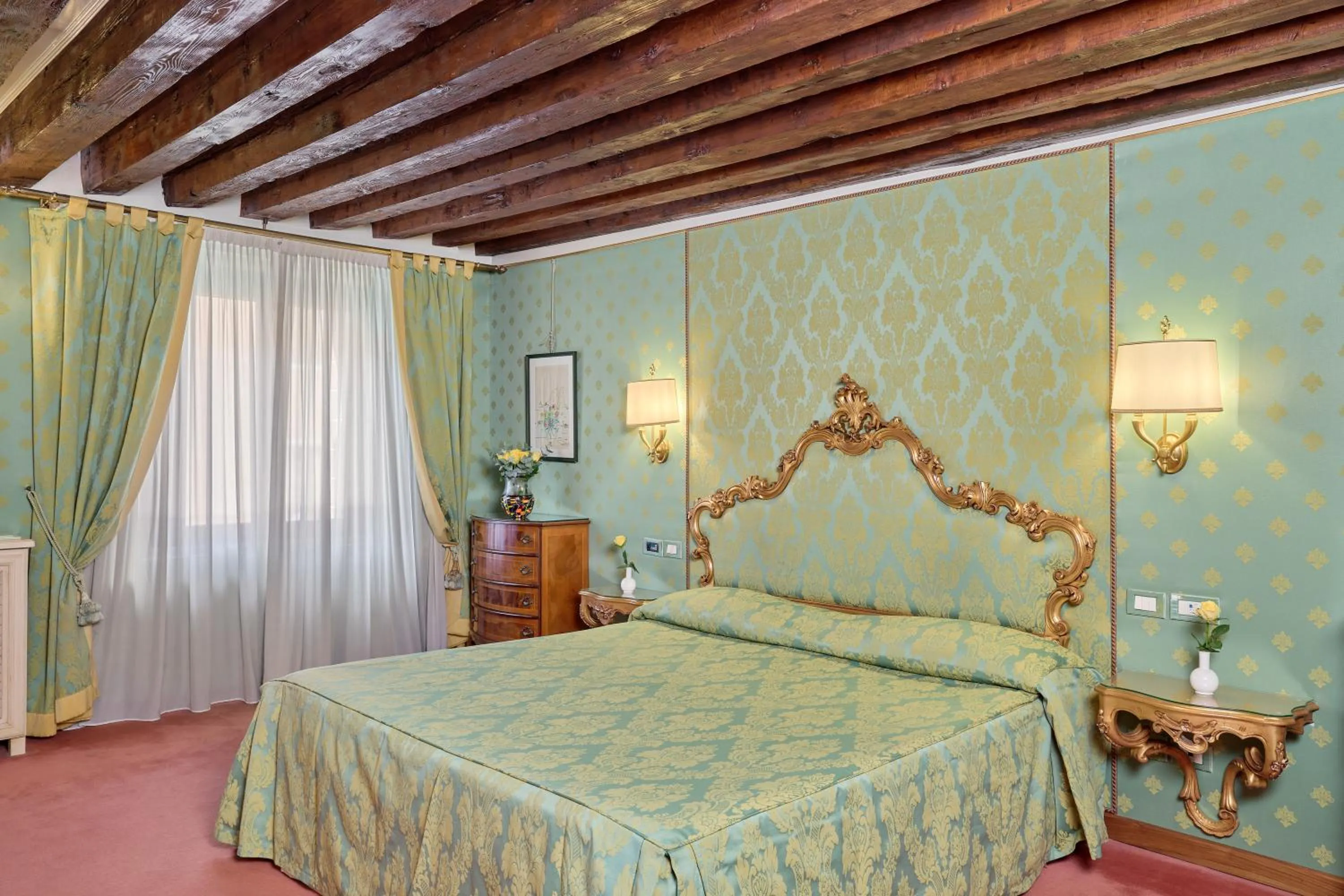 Bed in Locanda Vivaldi