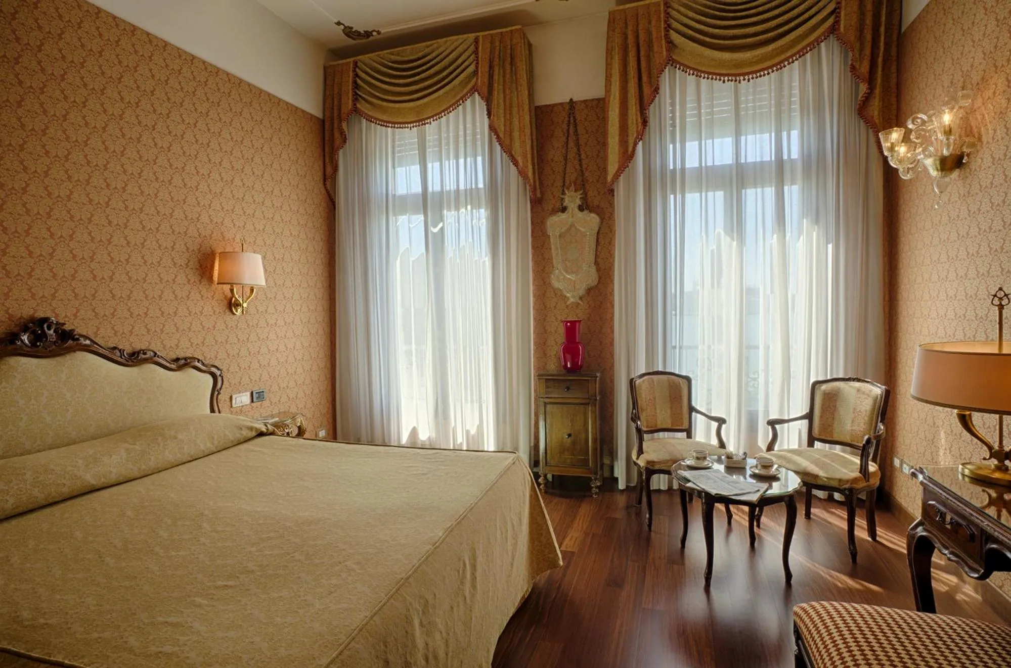 Bed in Locanda Vivaldi