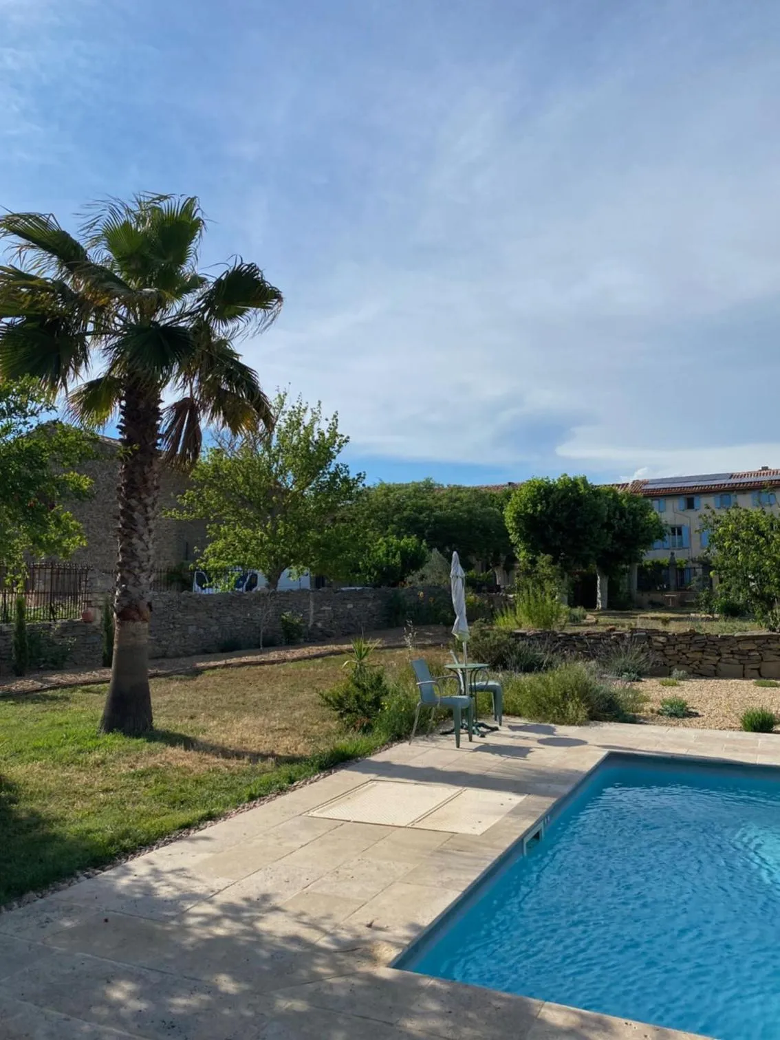 Garden view in Le Relais d'Affiac