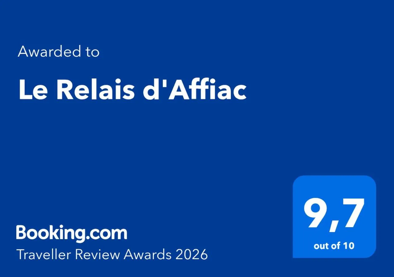 Certificate/Award in Le Relais d'Affiac