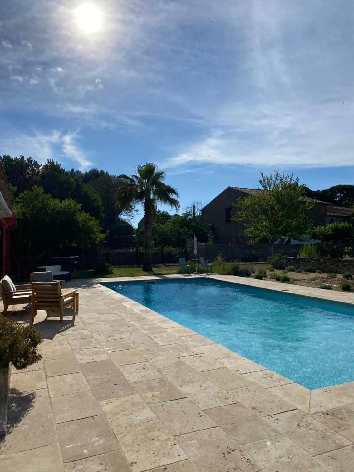 Swimming pool in Le Relais d'Affiac