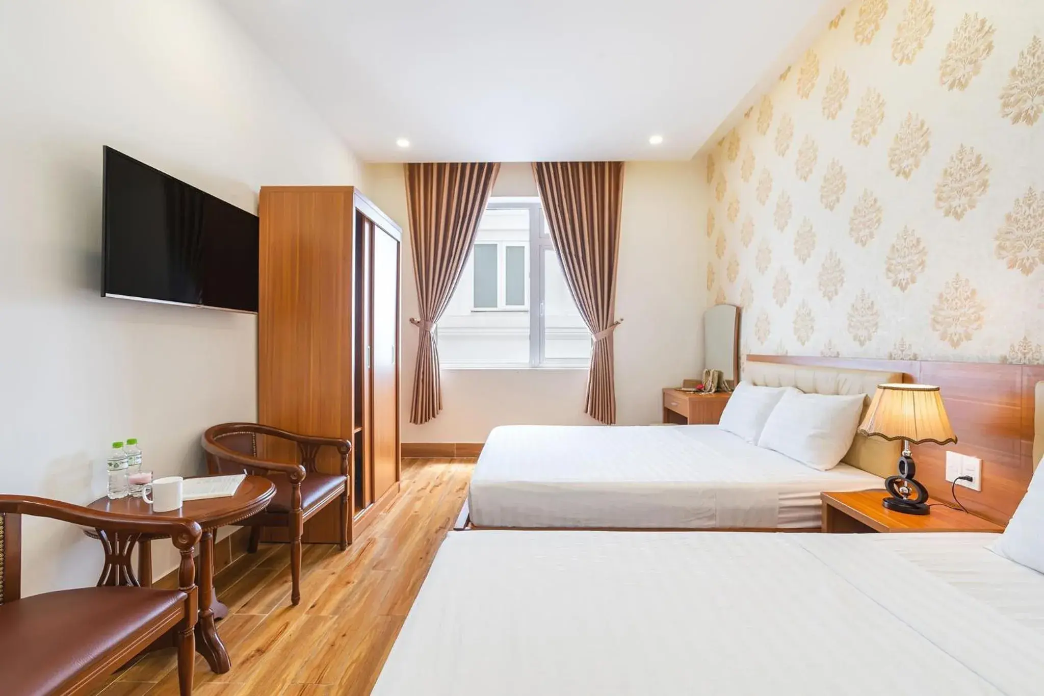 Bed in Villa Hoa Ly Đà Lạt Bed in Villa Hoa Ly Đà Lạt