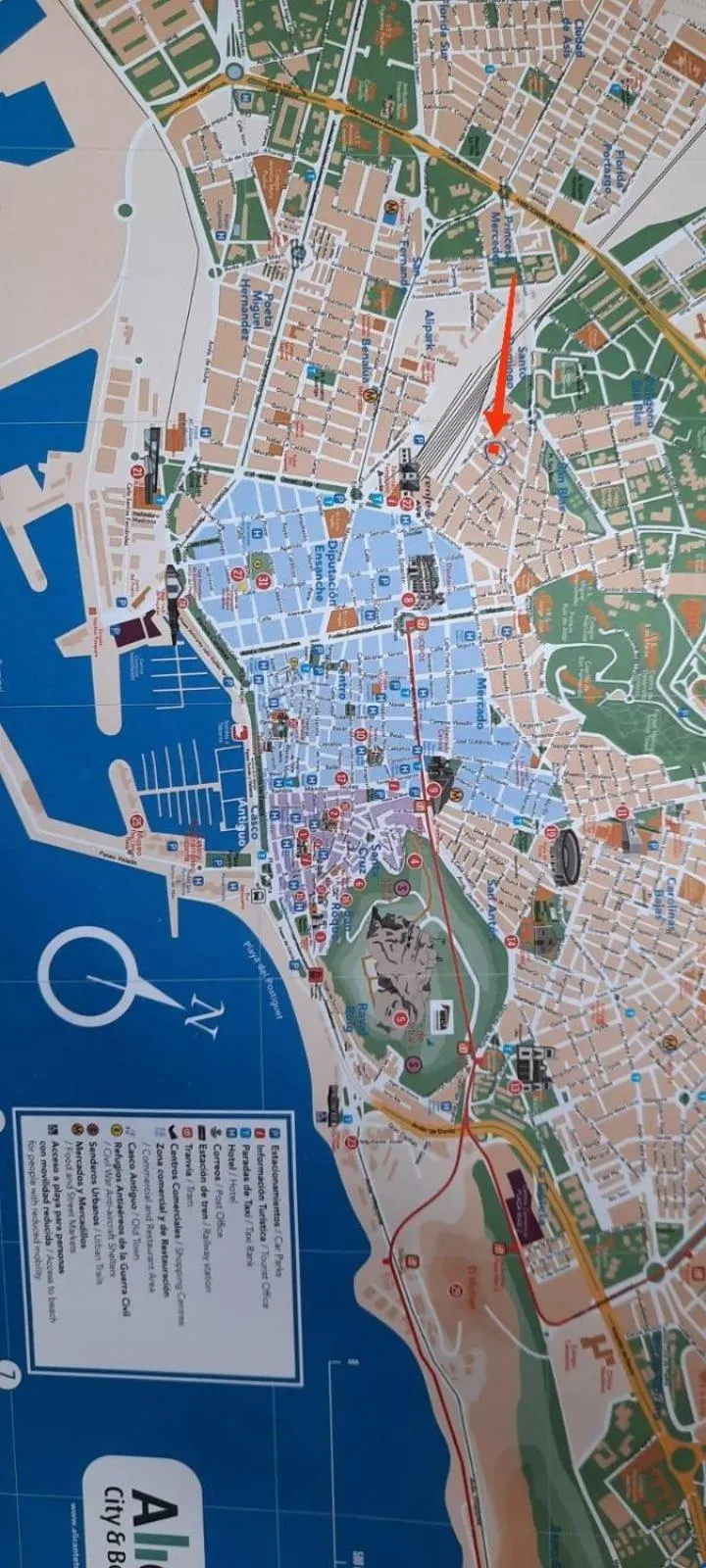 Location in LA CASA MORISCA