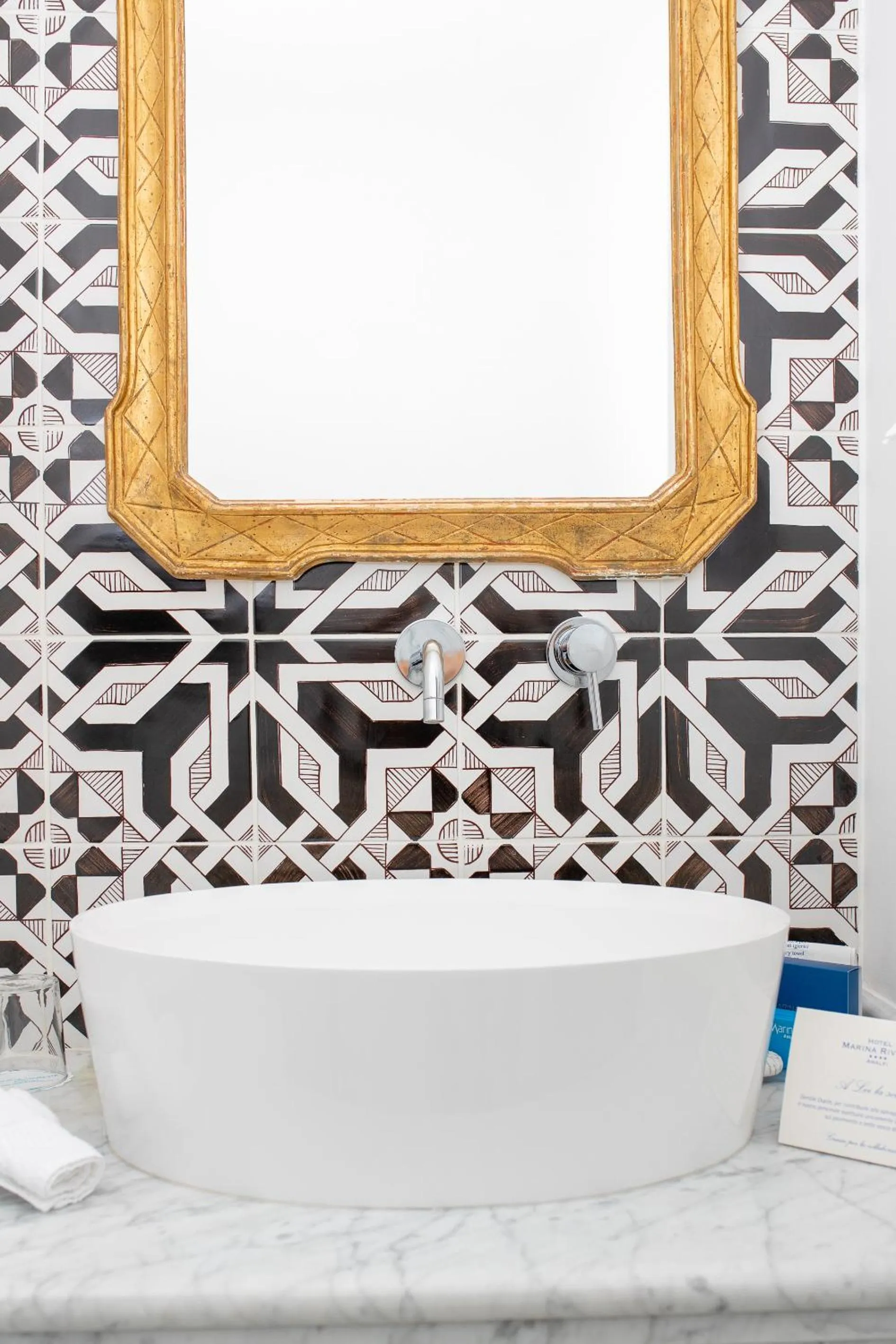 Bathroom in Hotel Marina Riviera