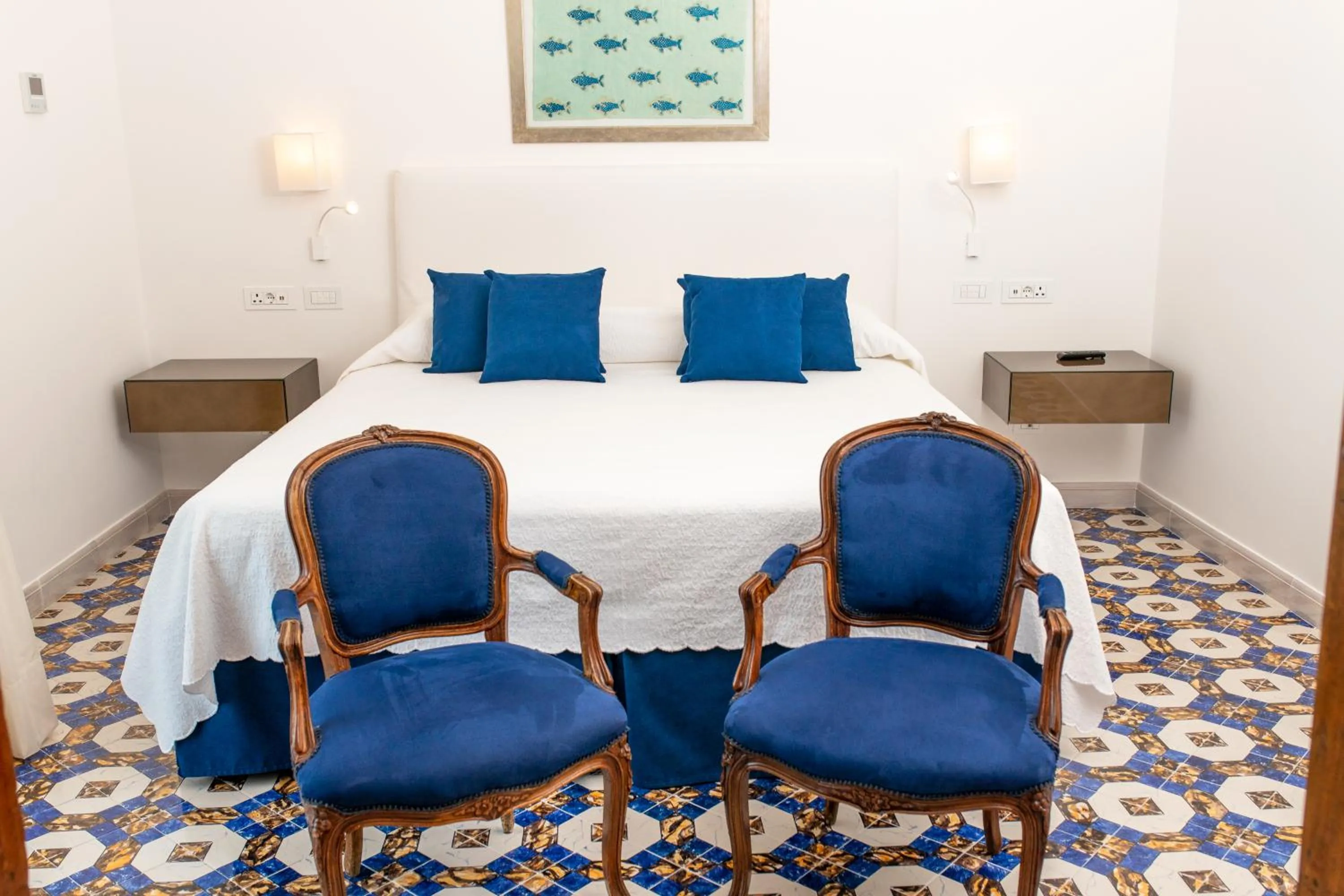 Bedroom, Bed in Hotel Marina Riviera