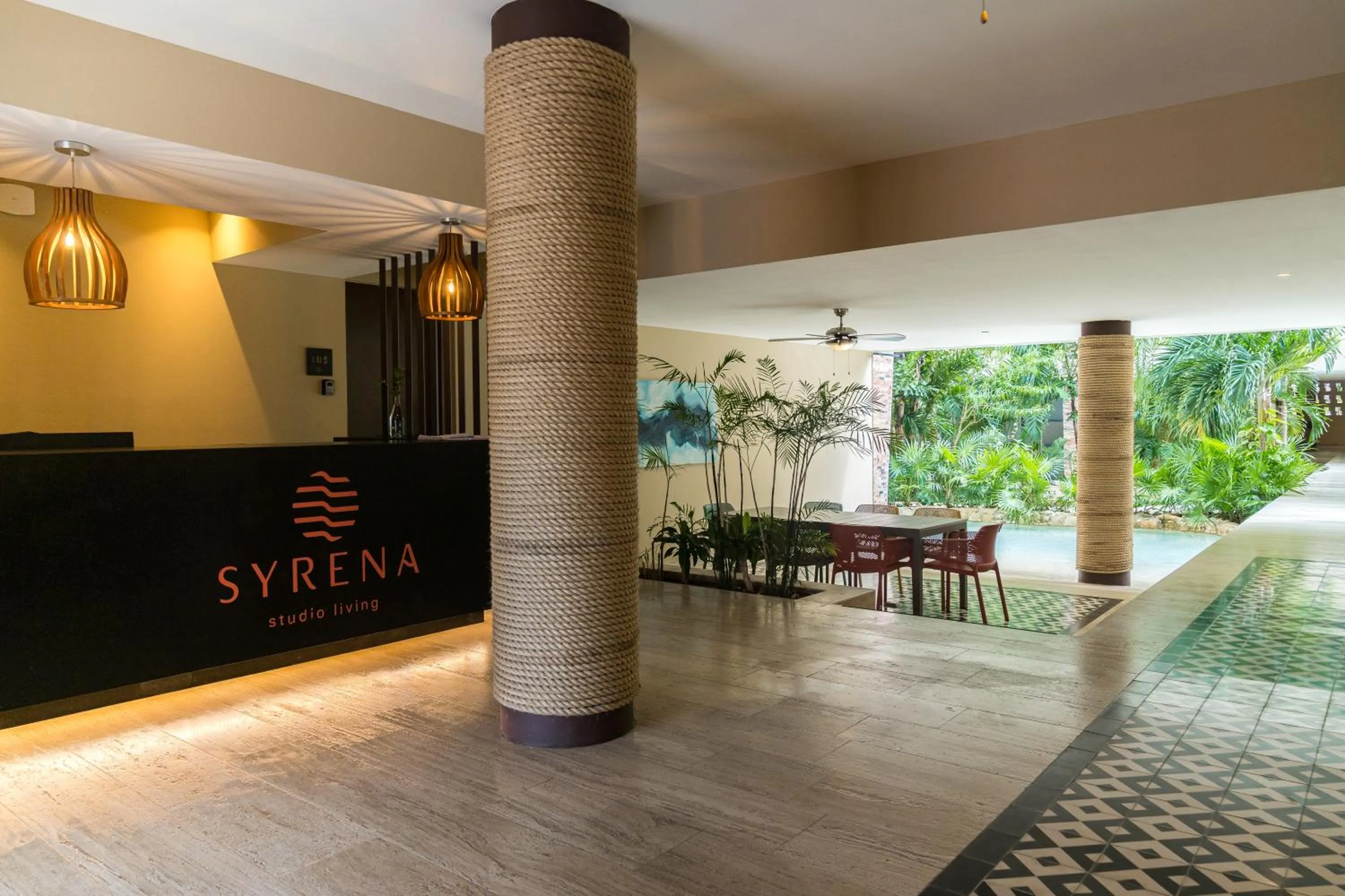 Lobby or reception in 'Syrena Luxury Caribbean' Heart of Playa del Carmen - Fast Wi-fi - Sea Views