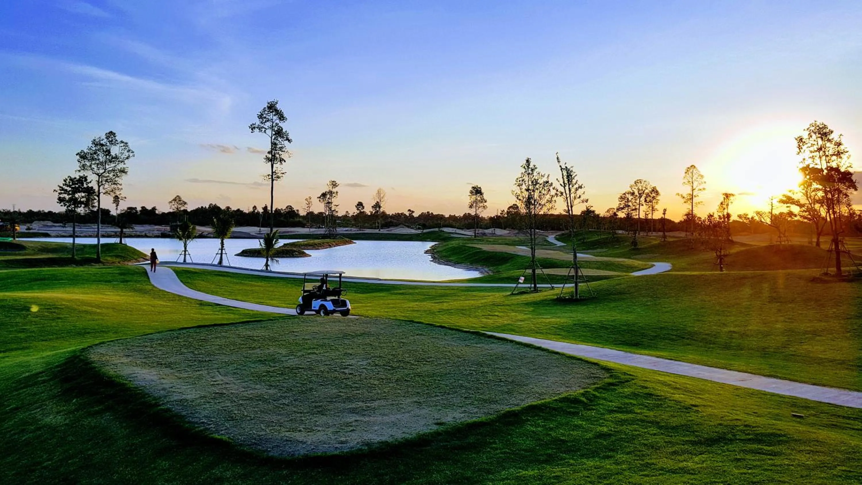 Golfcourse in Isan Golf & Adventure Hotel