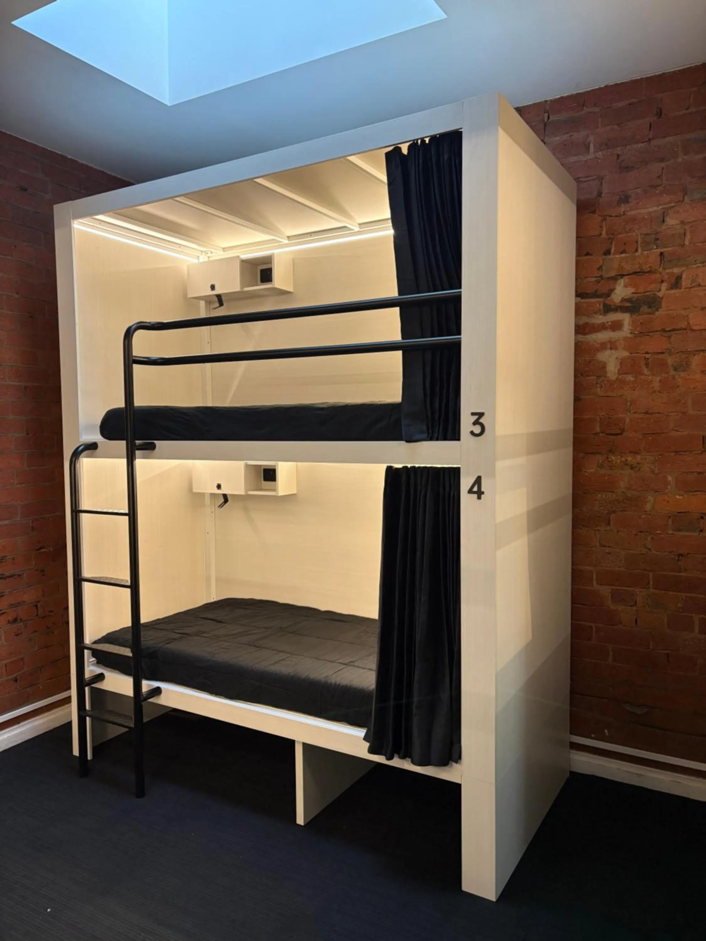 Bed in Bayside House