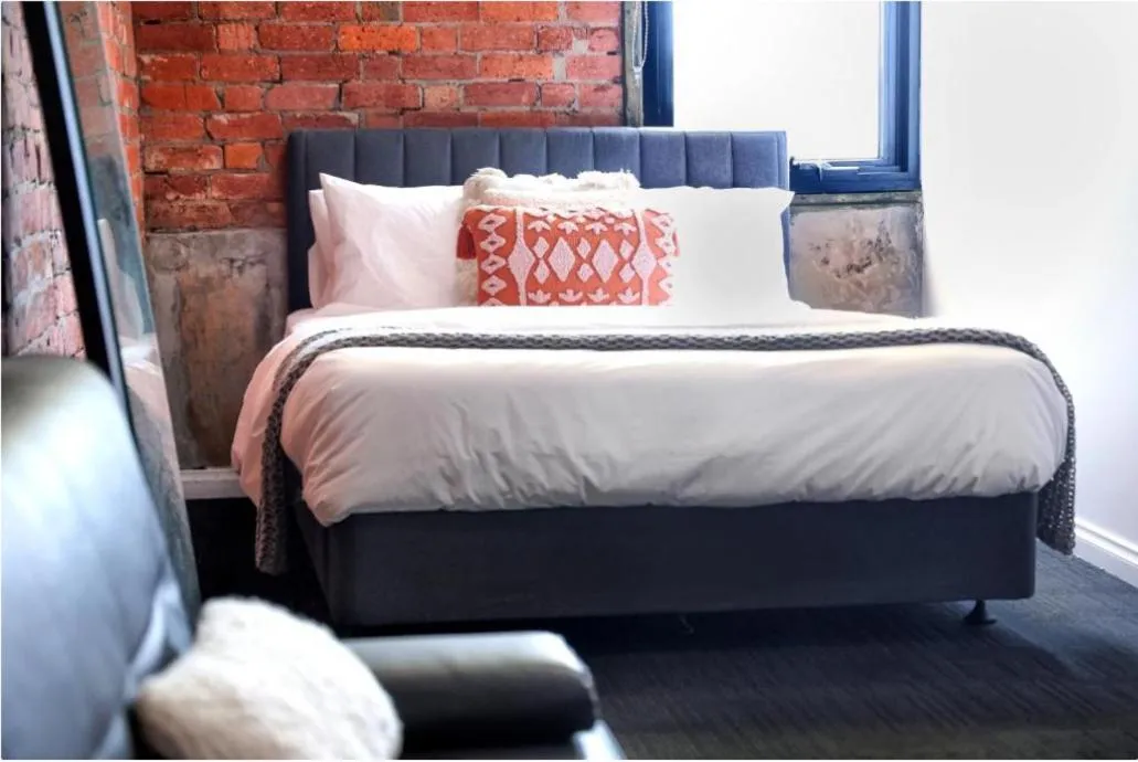 Bed in Bayside House