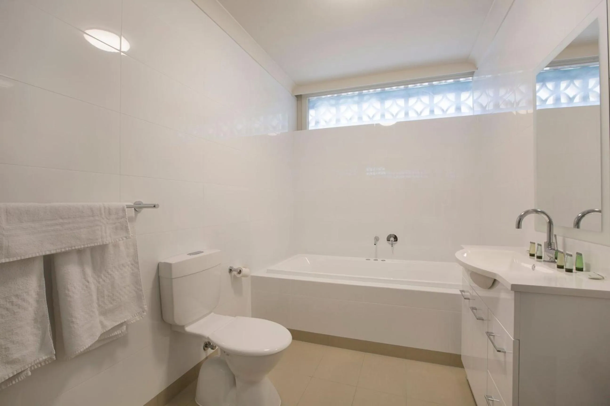 Bathroom in Enfield Hotel