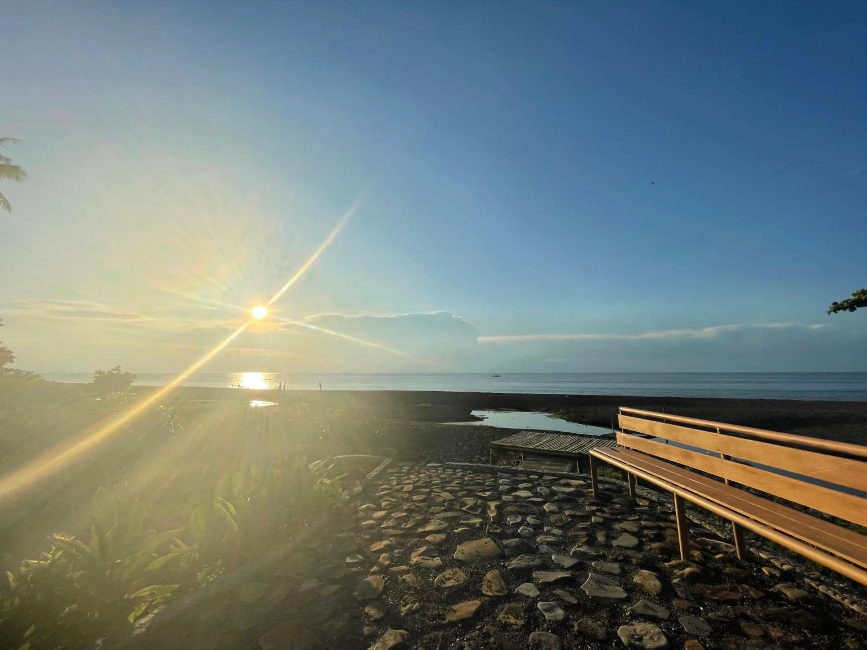 Sunset in Agoho Resort -Boutique Hotel-