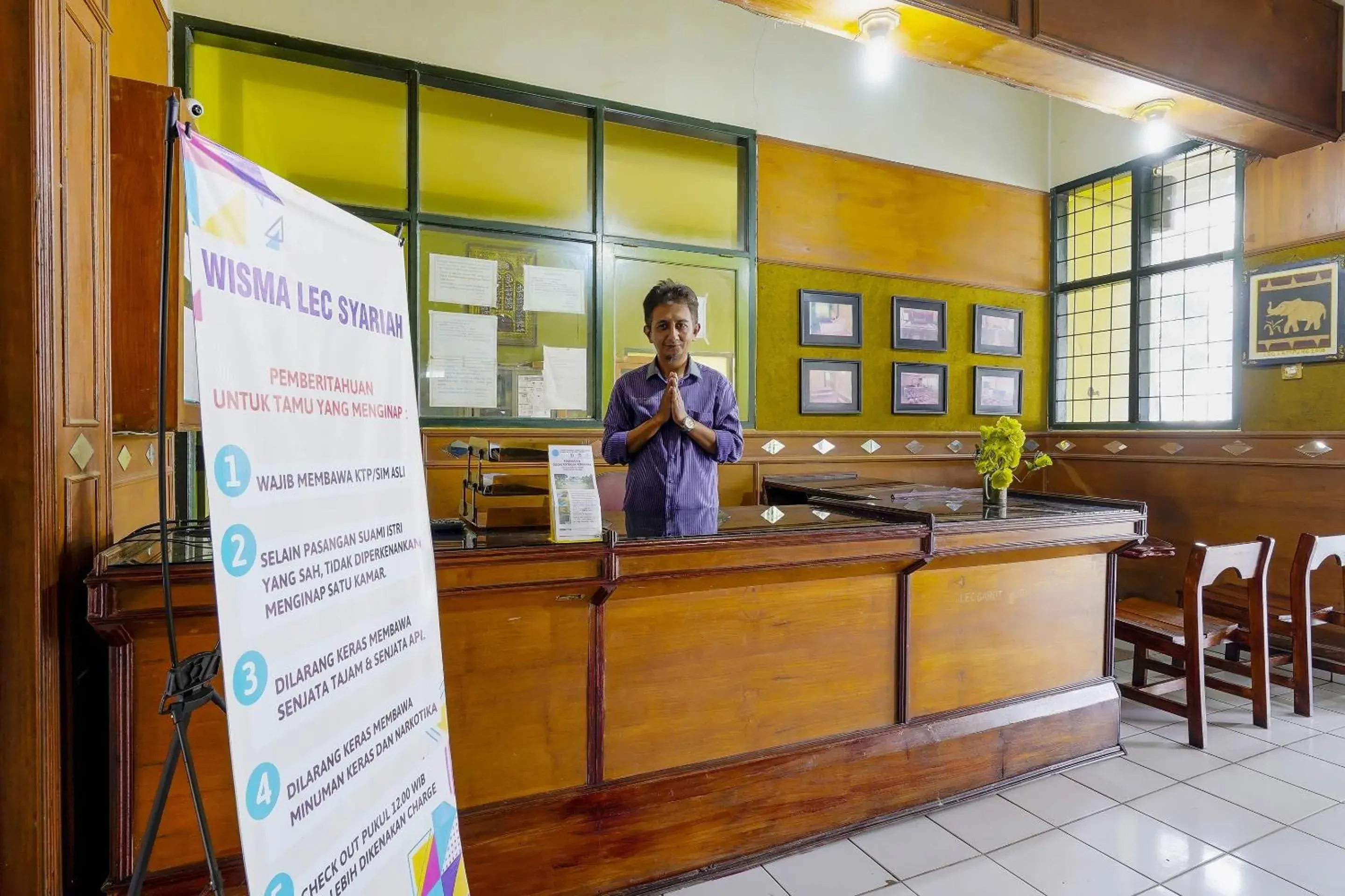 Lobby or reception in Hotel O Wisma Lec Syariah Lobby or reception in Hotel O Wisma Lec Syariah