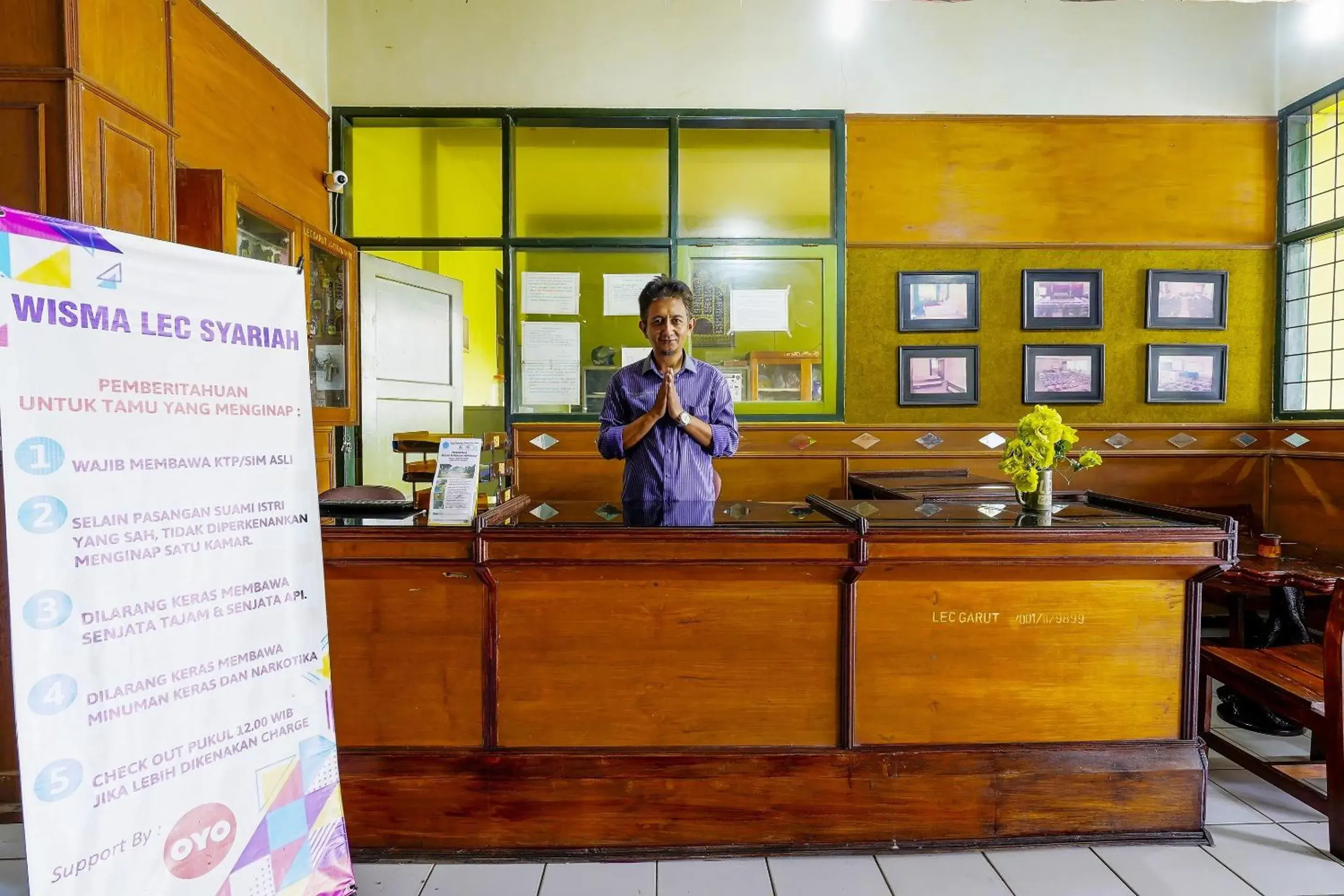 Lobby or reception in Hotel O Wisma Lec Syariah Lobby or reception in Hotel O Wisma Lec Syariah