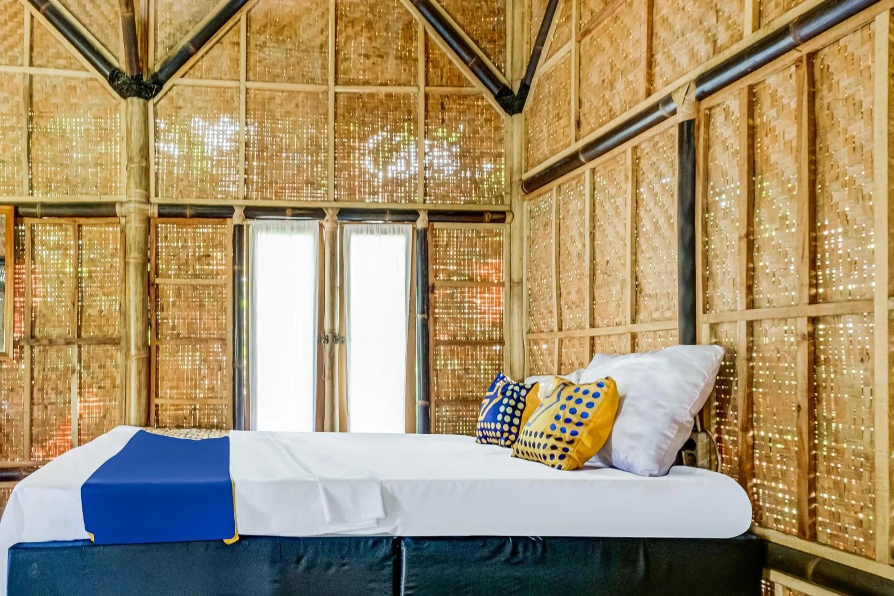 Bedroom, Bed in Hotel O Desa Wisata Santanamekar