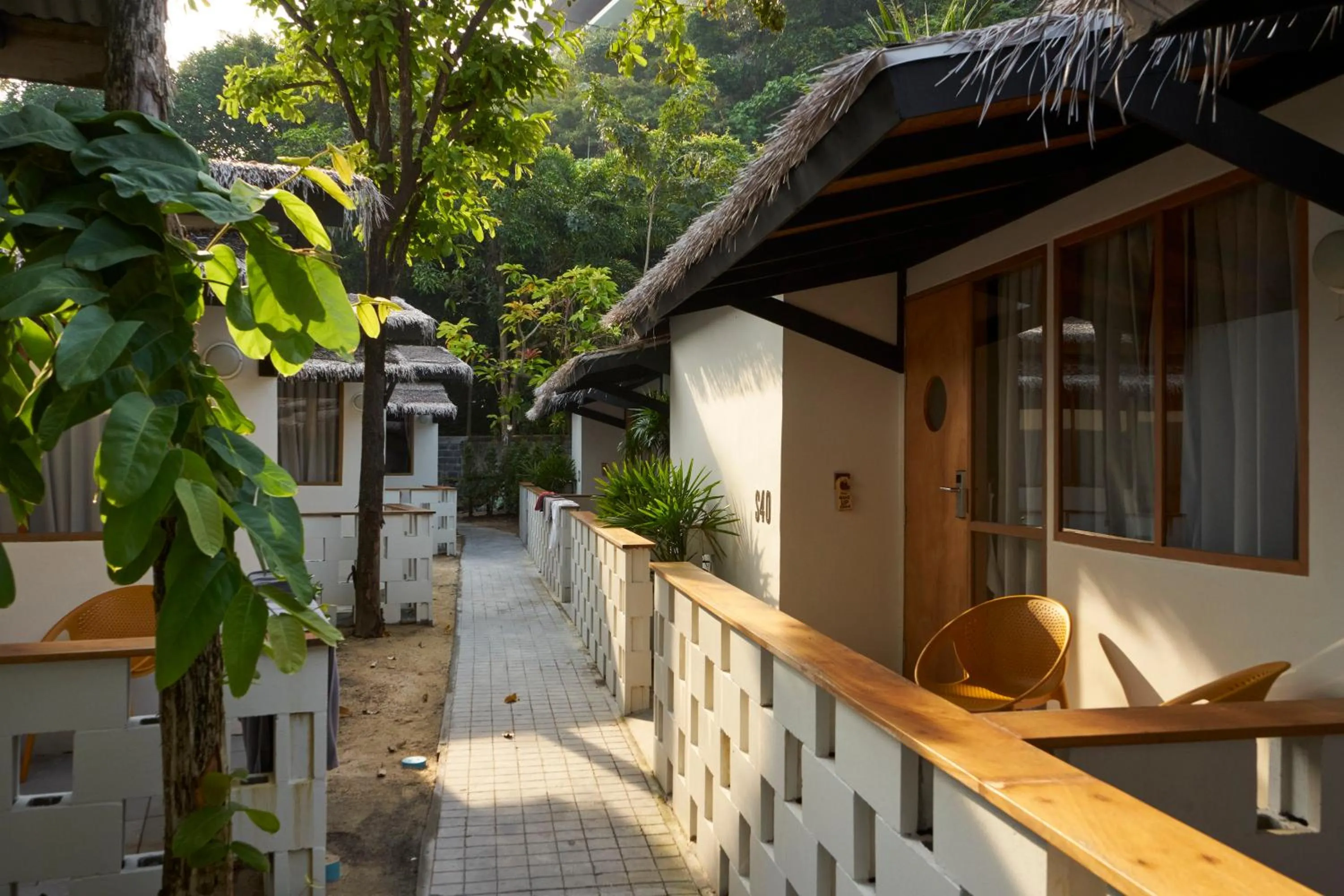 Patio in Escape Beach Resort - New Look & Improved