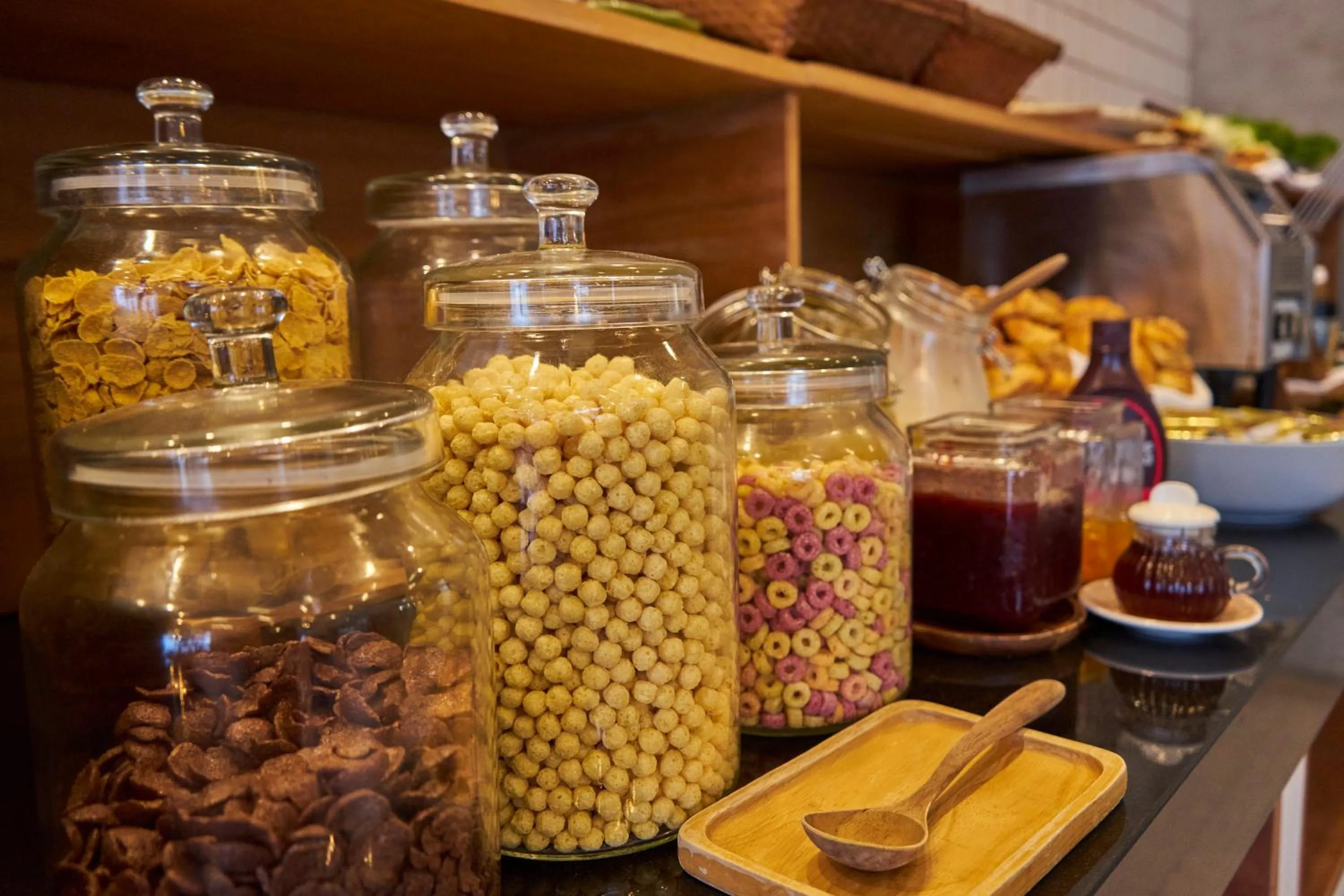 Food close-up in Escape Beach Resort - New Look & Improved