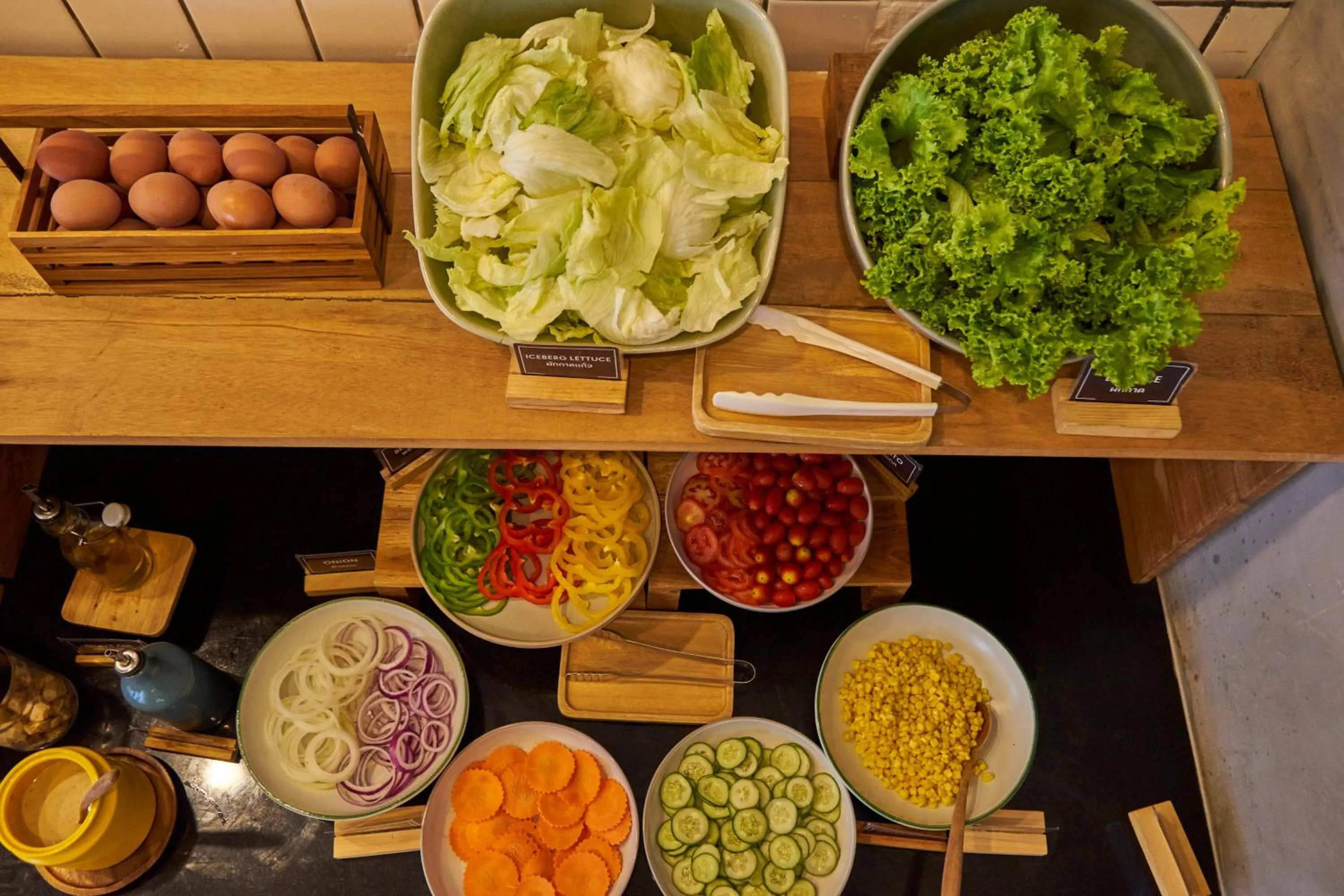 Food close-up in Escape Beach Resort - New Look & Improved