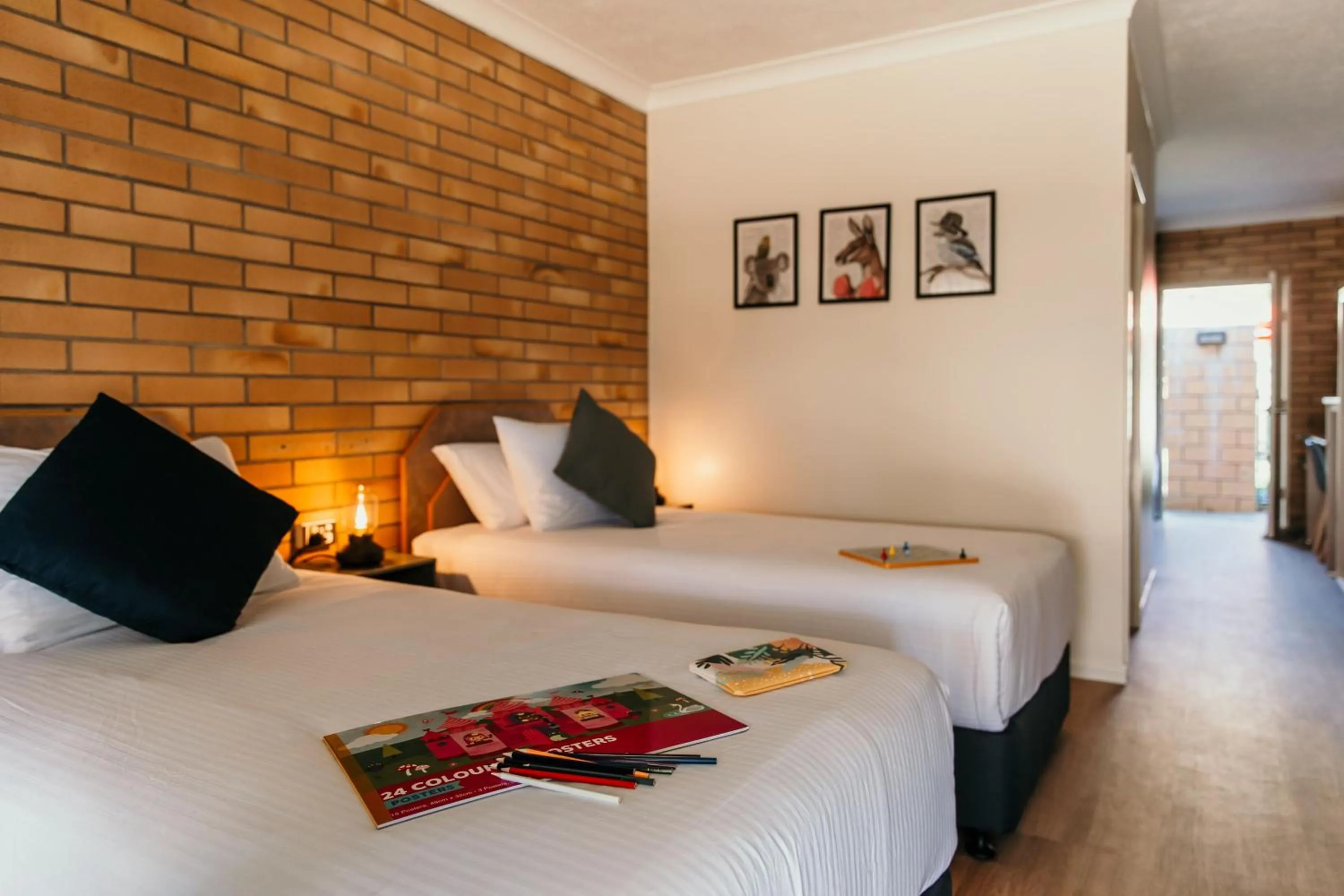 Bed in Oasis Motor Inn Blackall