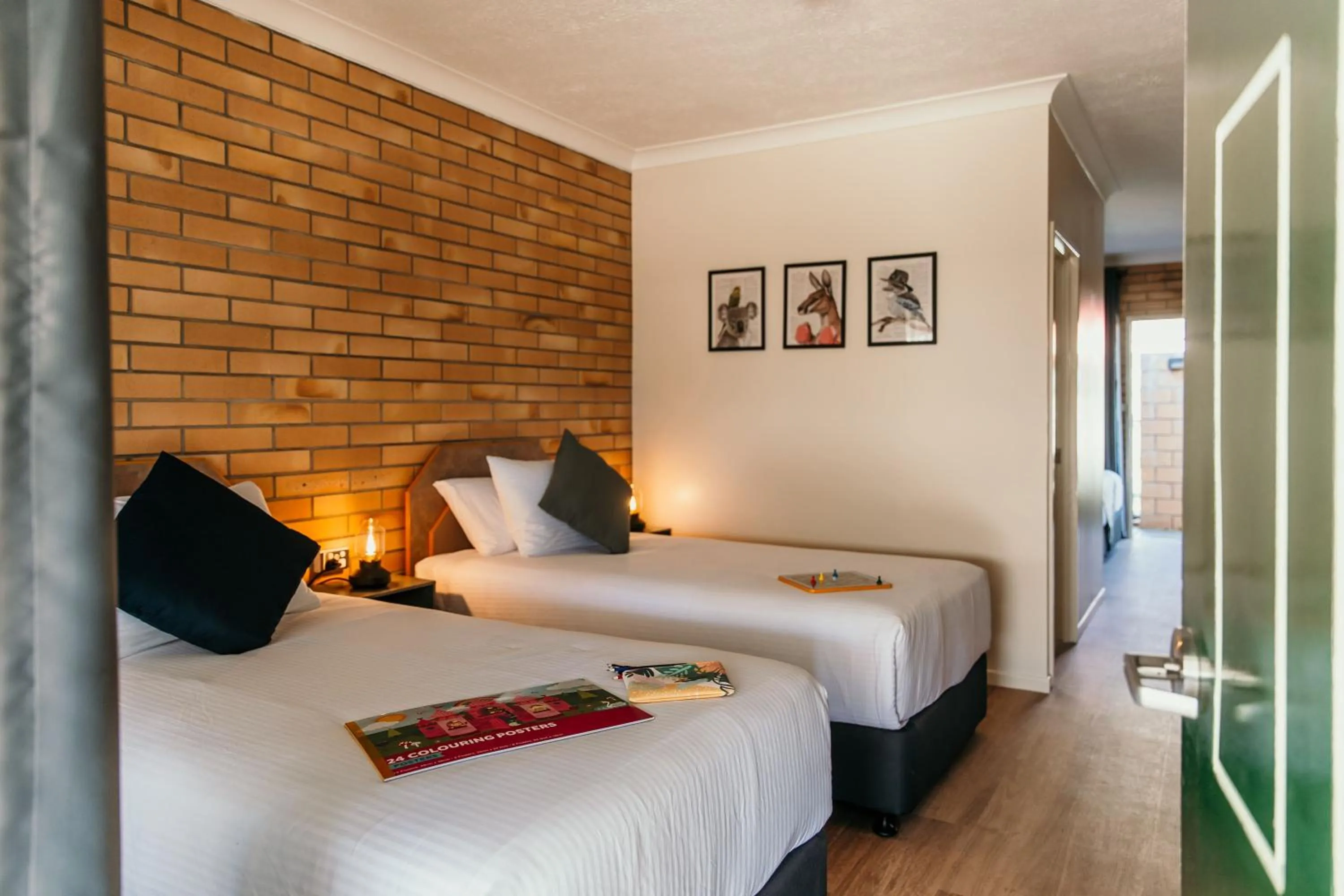 Bed in Oasis Motor Inn Blackall