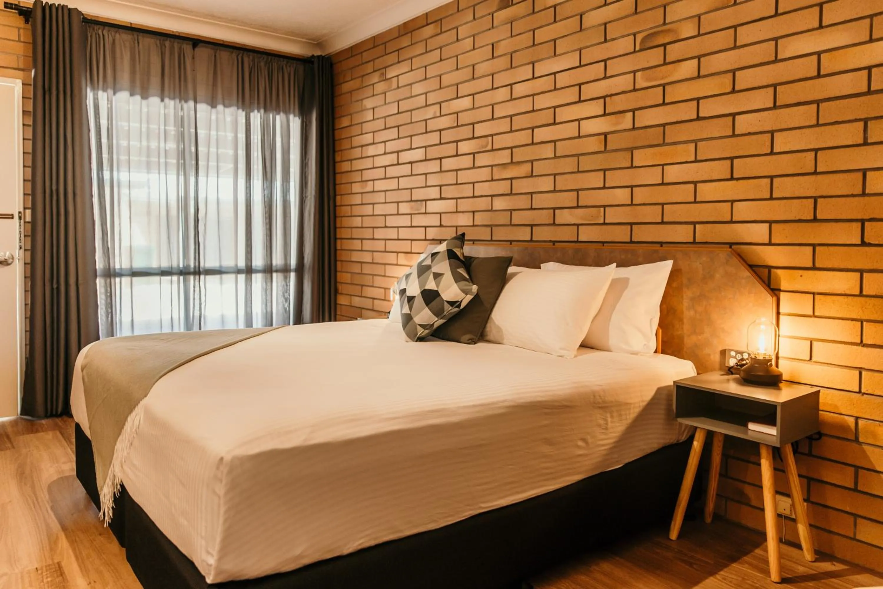 Bed in Oasis Motor Inn Blackall