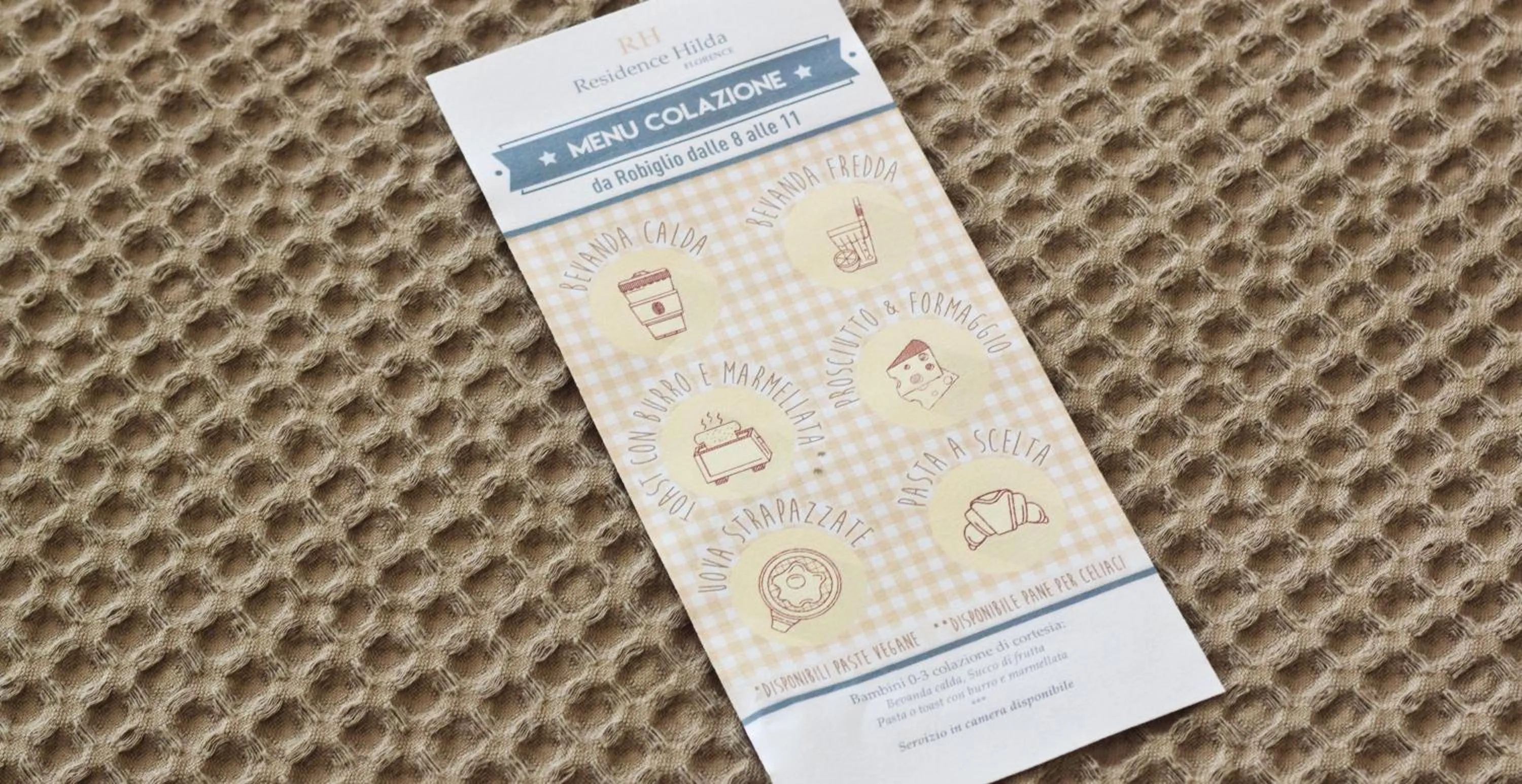 American breakfast in Residence Hilda