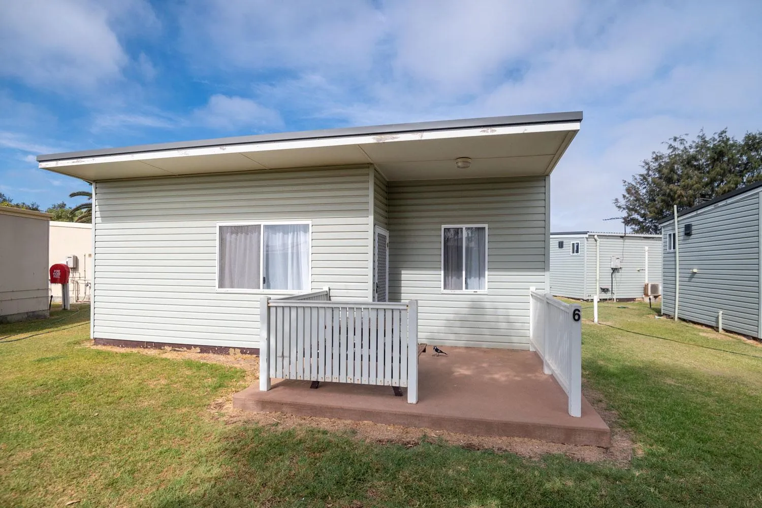 Property building in Belair Gardens Caravan Park