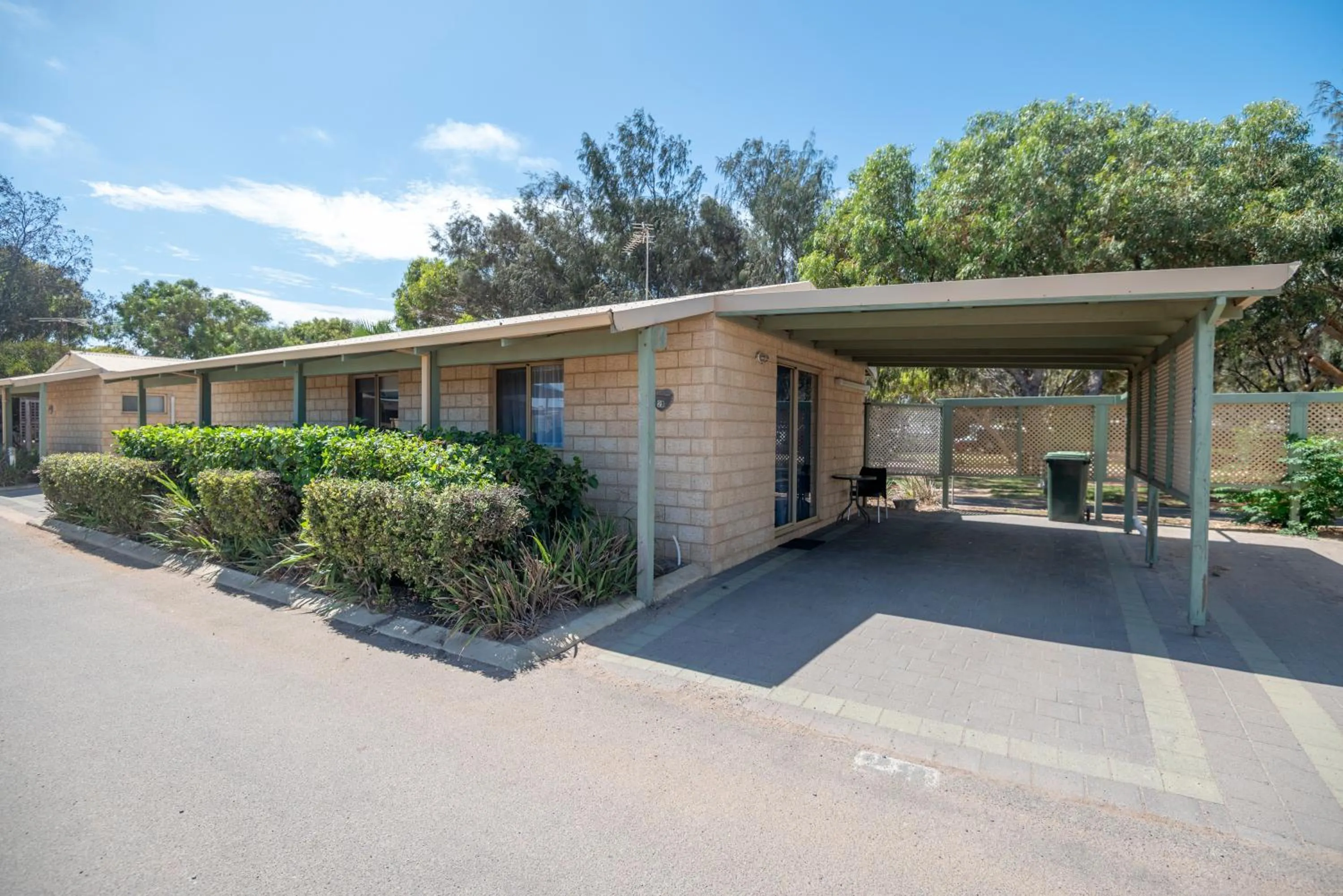 Property building in Belair Gardens Caravan Park