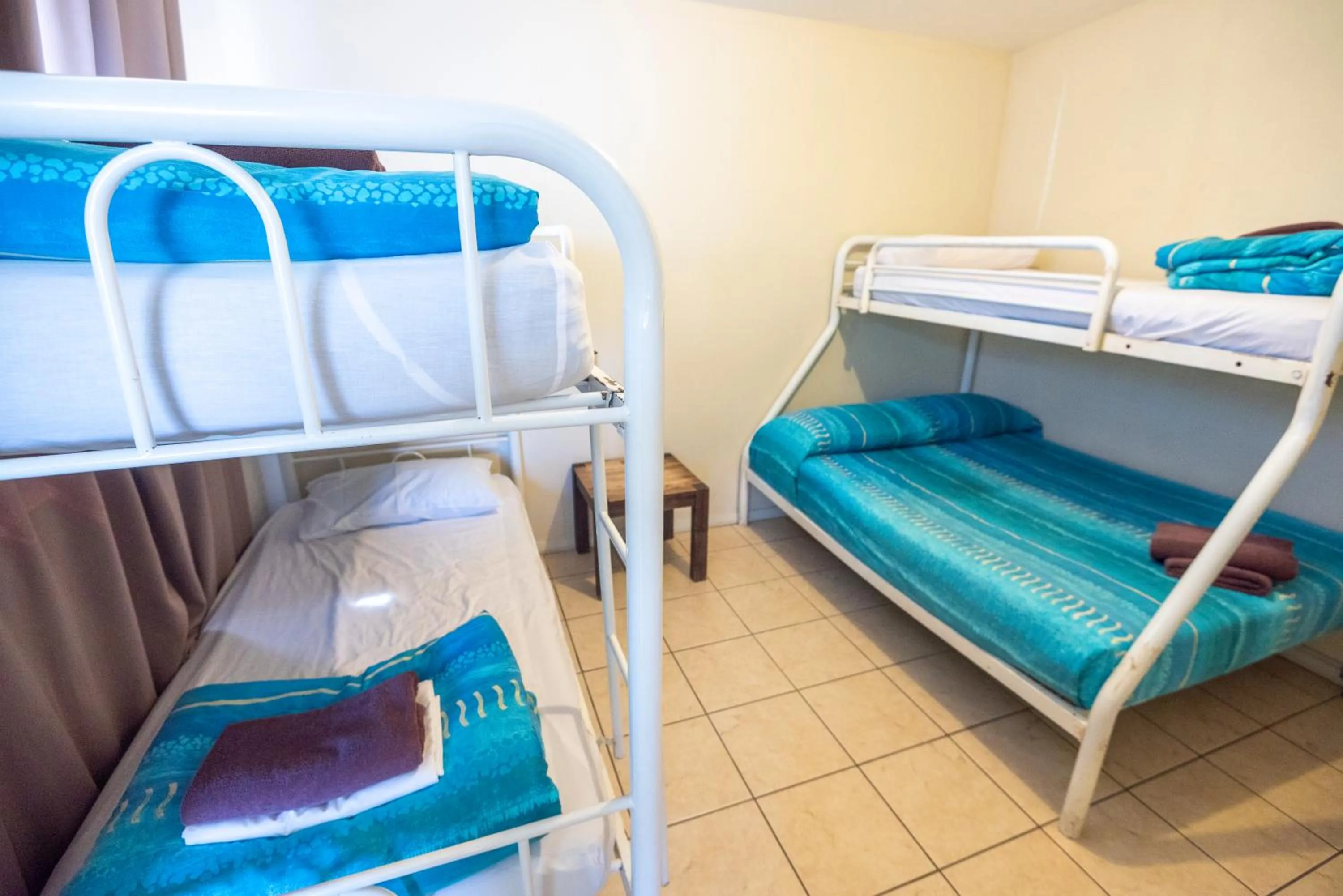 Bed in Belair Gardens Caravan Park