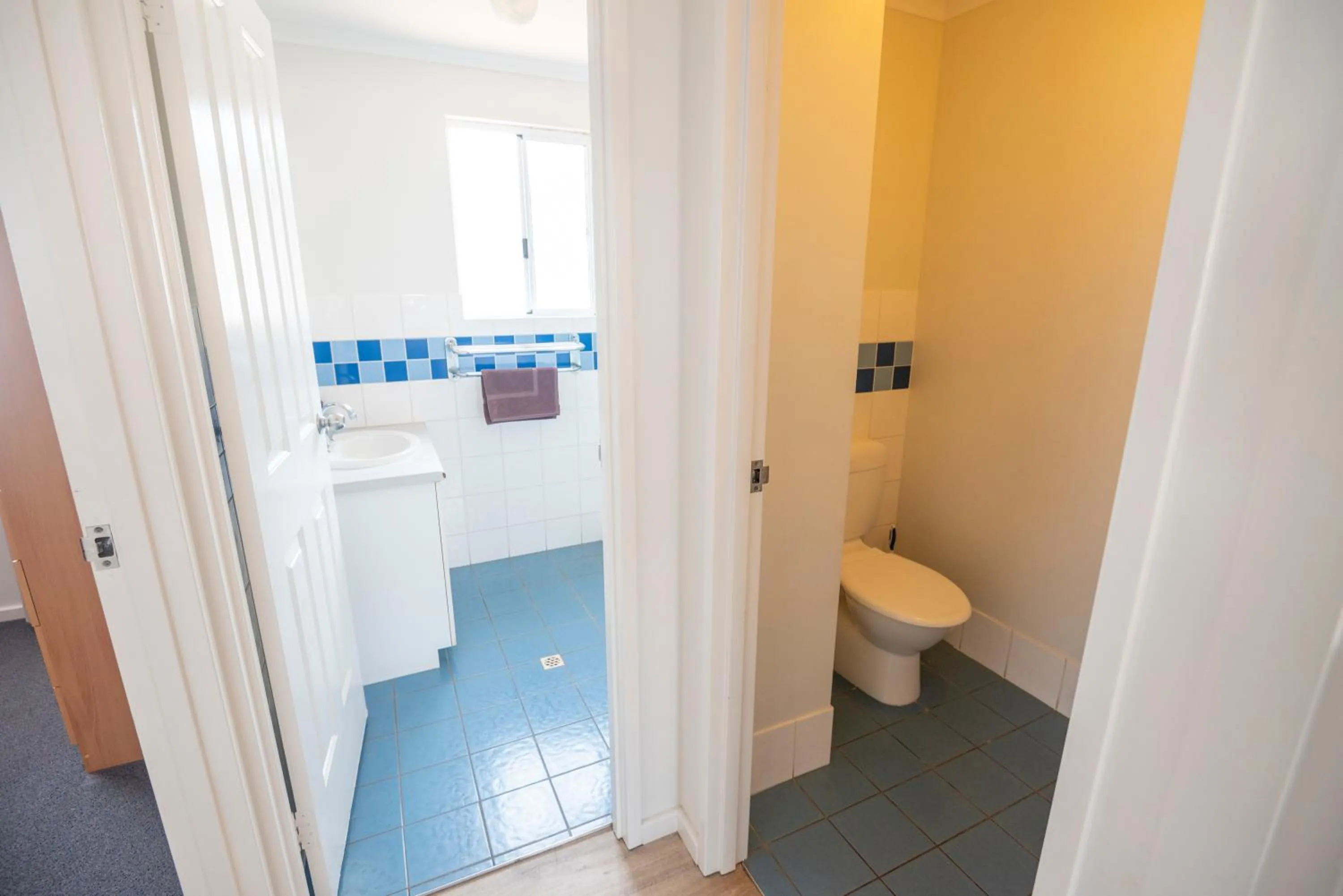 Toilet in Belair Gardens Caravan Park