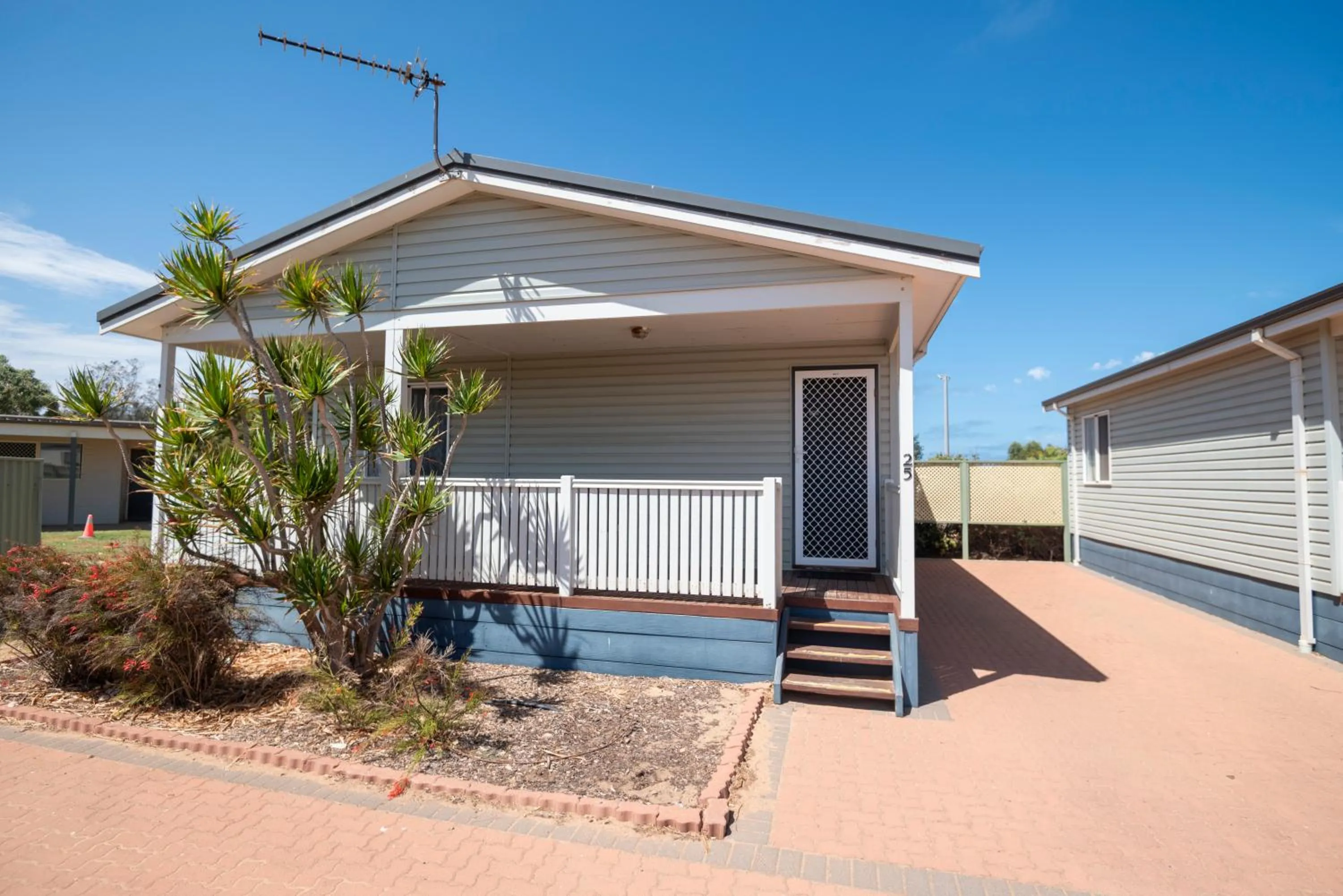 Property building in Belair Gardens Caravan Park