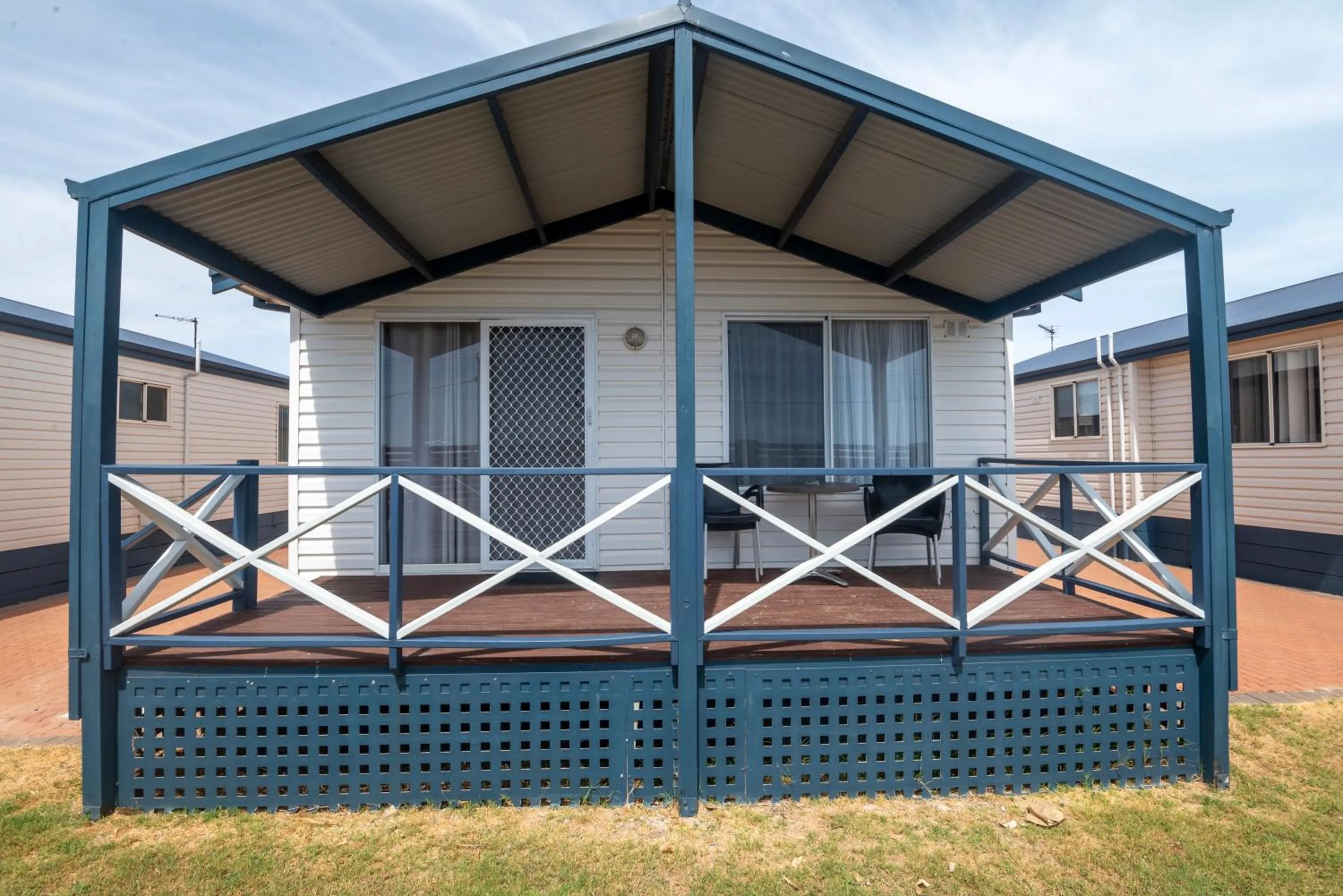 Property building in Belair Gardens Caravan Park