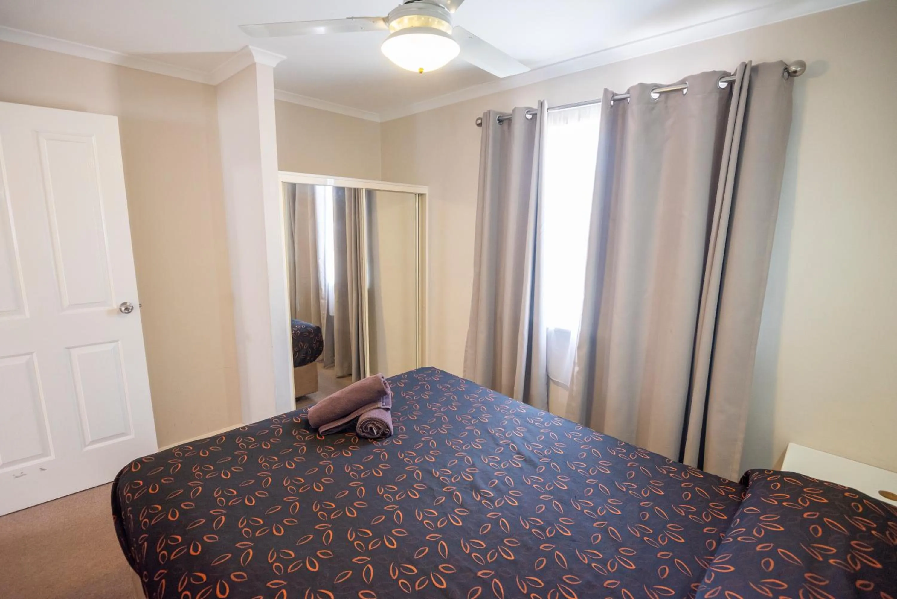 Bed in Belair Gardens Caravan Park