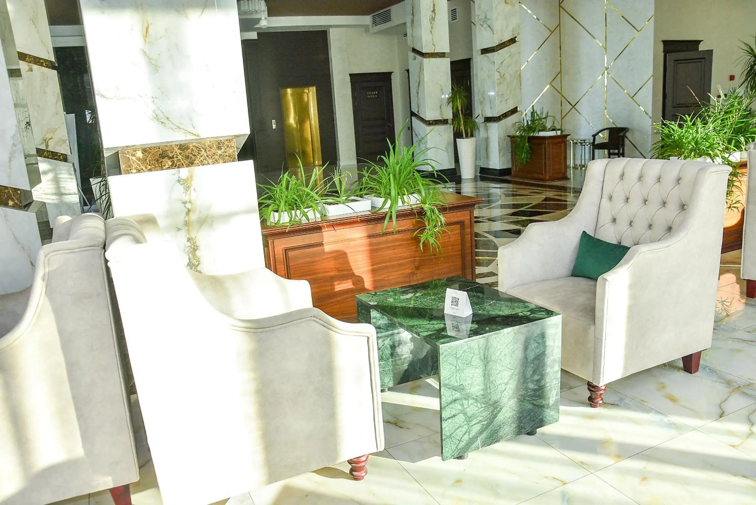 Lobby or reception in Ramada by Wyndham Turkistan Lobby or reception in Ramada by Wyndham Turkistan