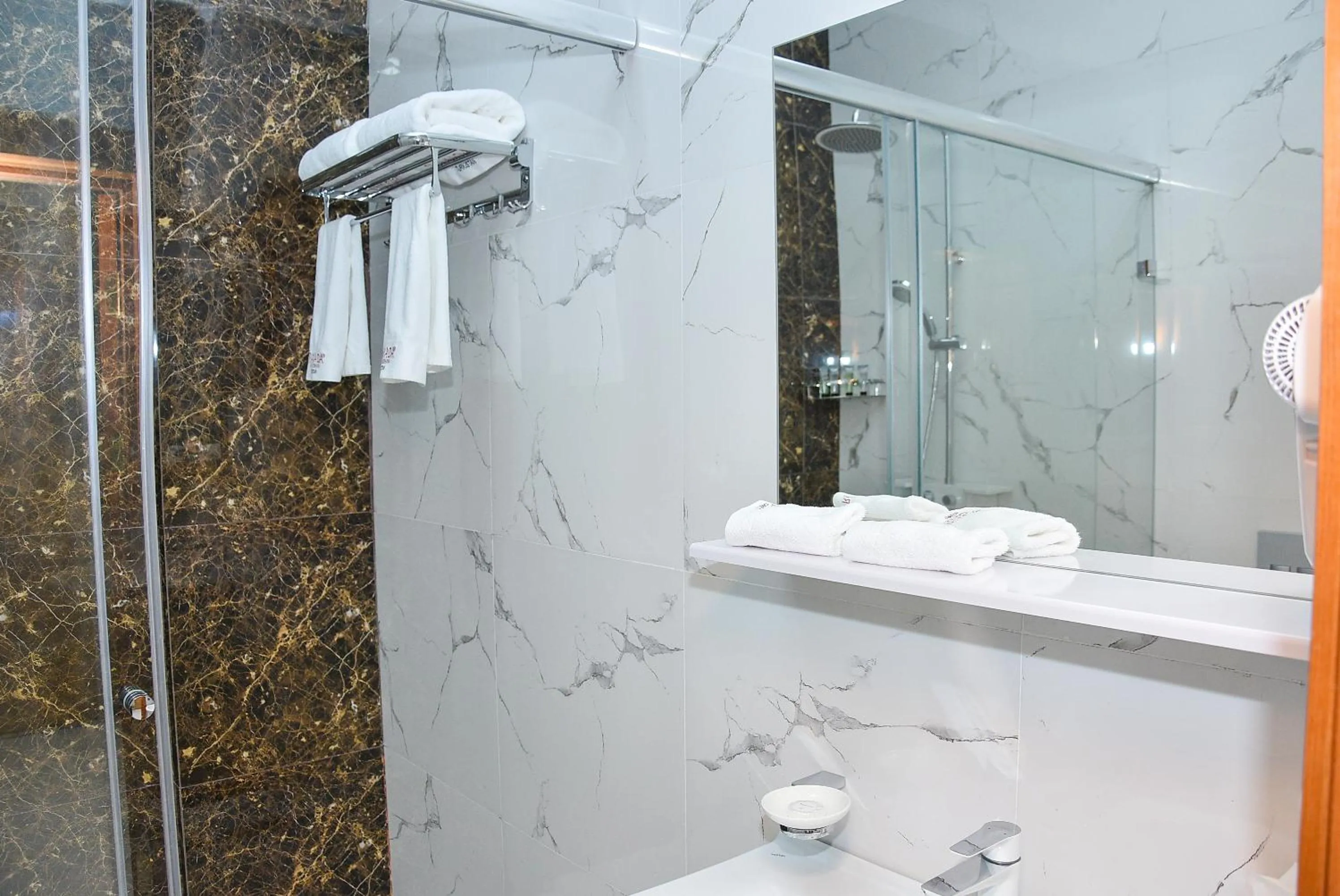 Shower in Ramada by Wyndham Turkistan