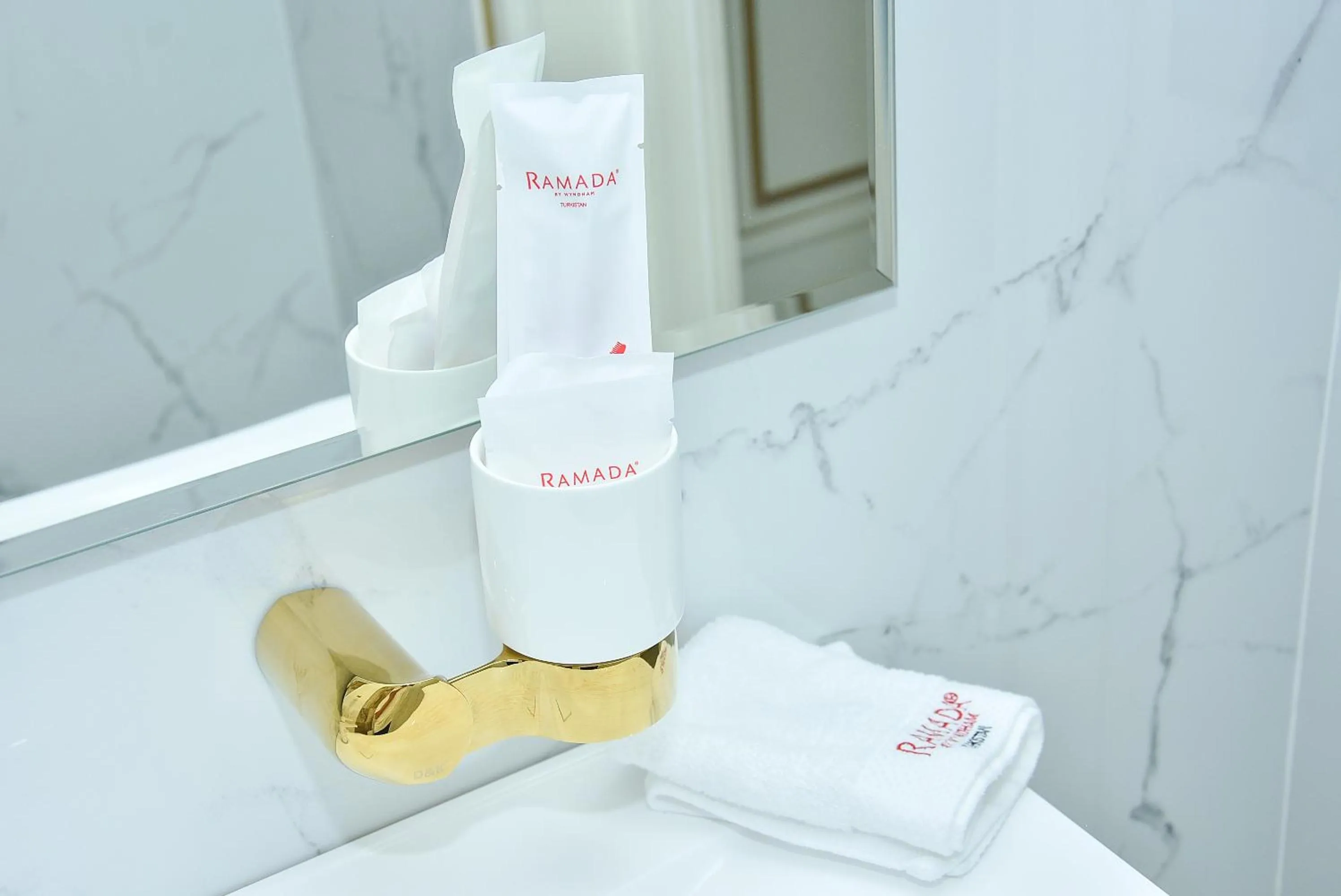 Bathroom in Ramada by Wyndham Turkistan